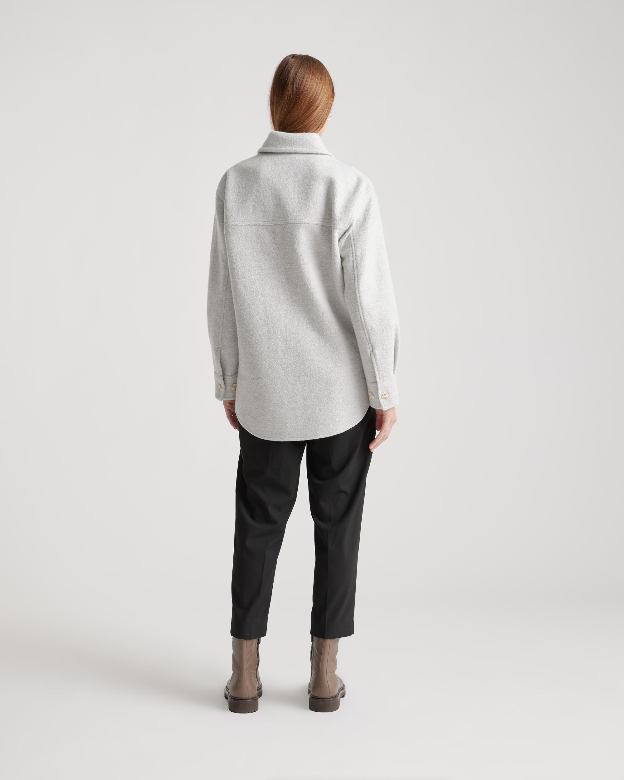 Quince | Women's 100% Merino Wool Shirt Jacket Size XS Product Image