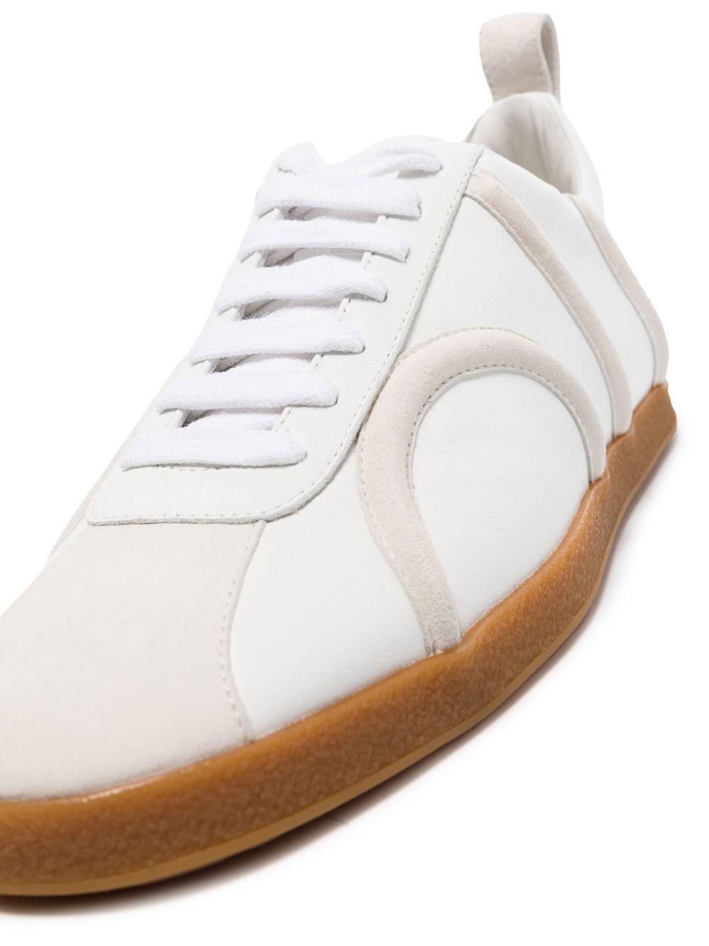The Leather low-top sneakers Product Image