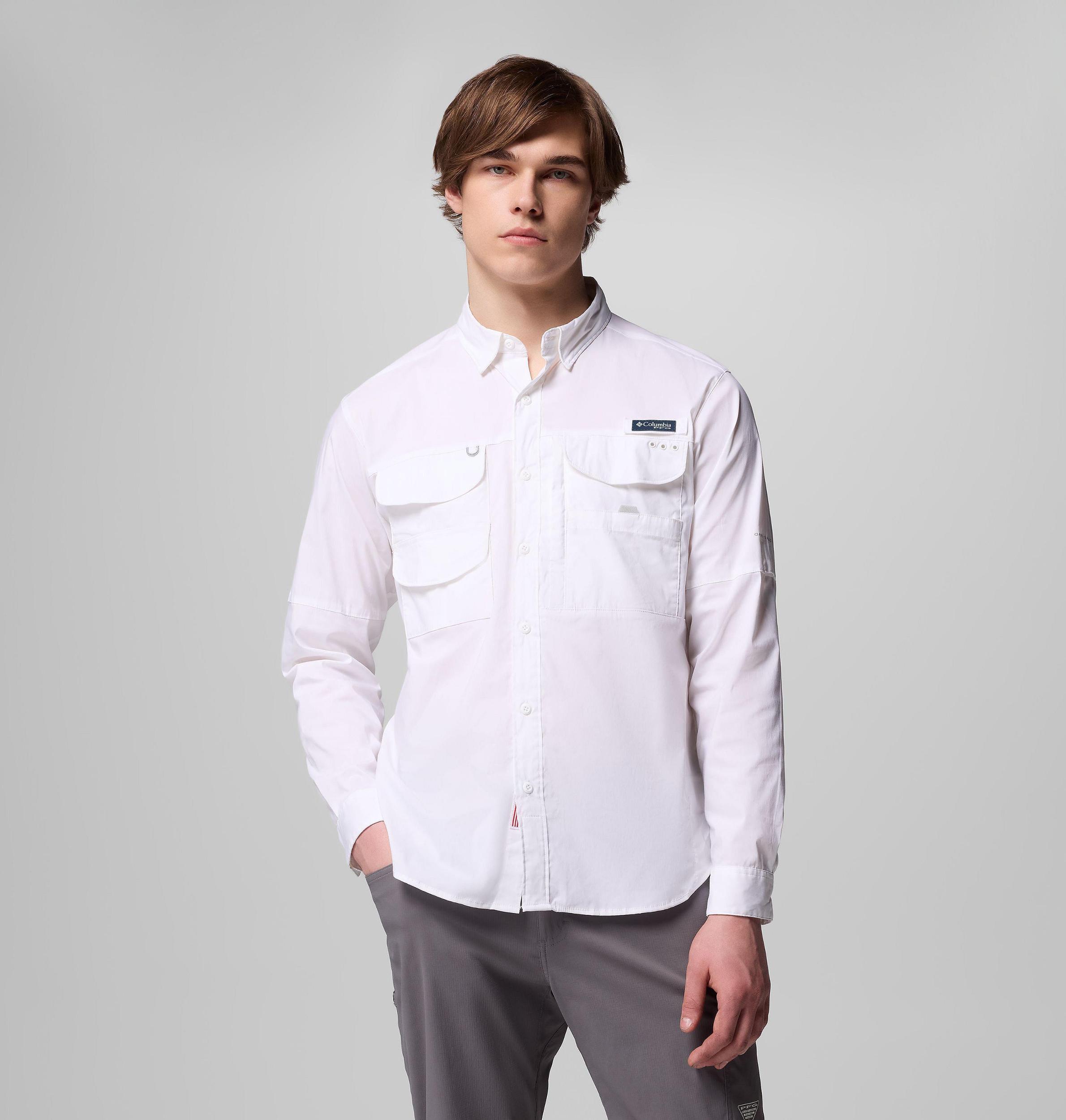 Columbia Mens PFG Bonehead Elite Long Sleeve Shirt- Product Image