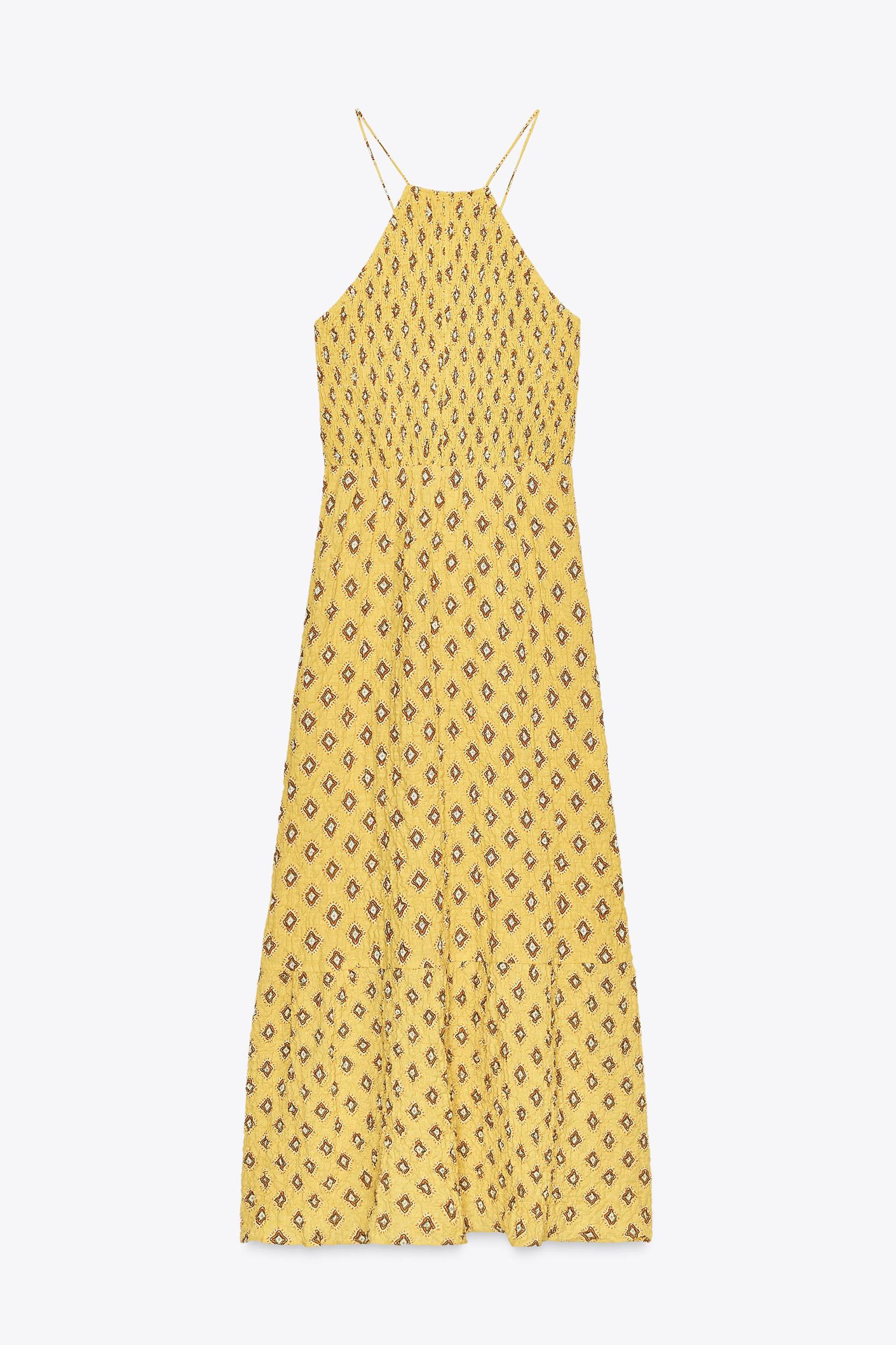PRINTED MIDI DRESS Product Image