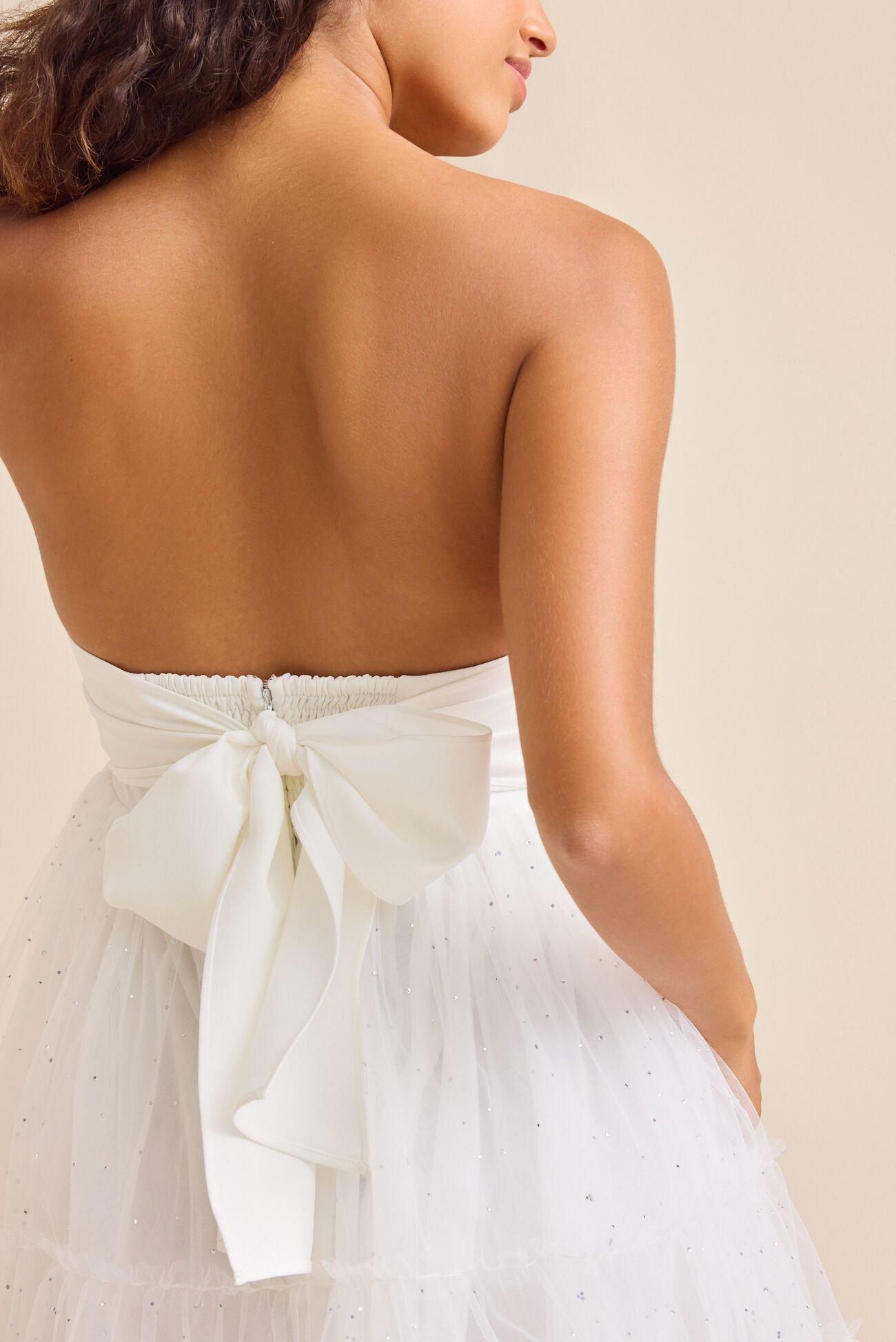 Dolly Rhinestone Mini Dress Product Image