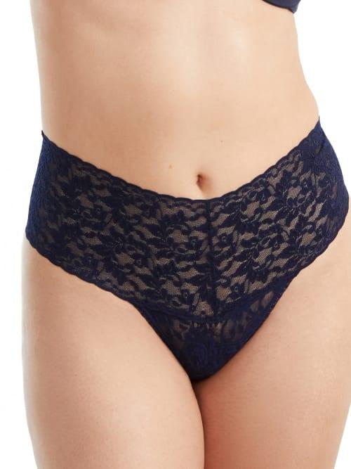 Signature Lace Retro Thong Product Image