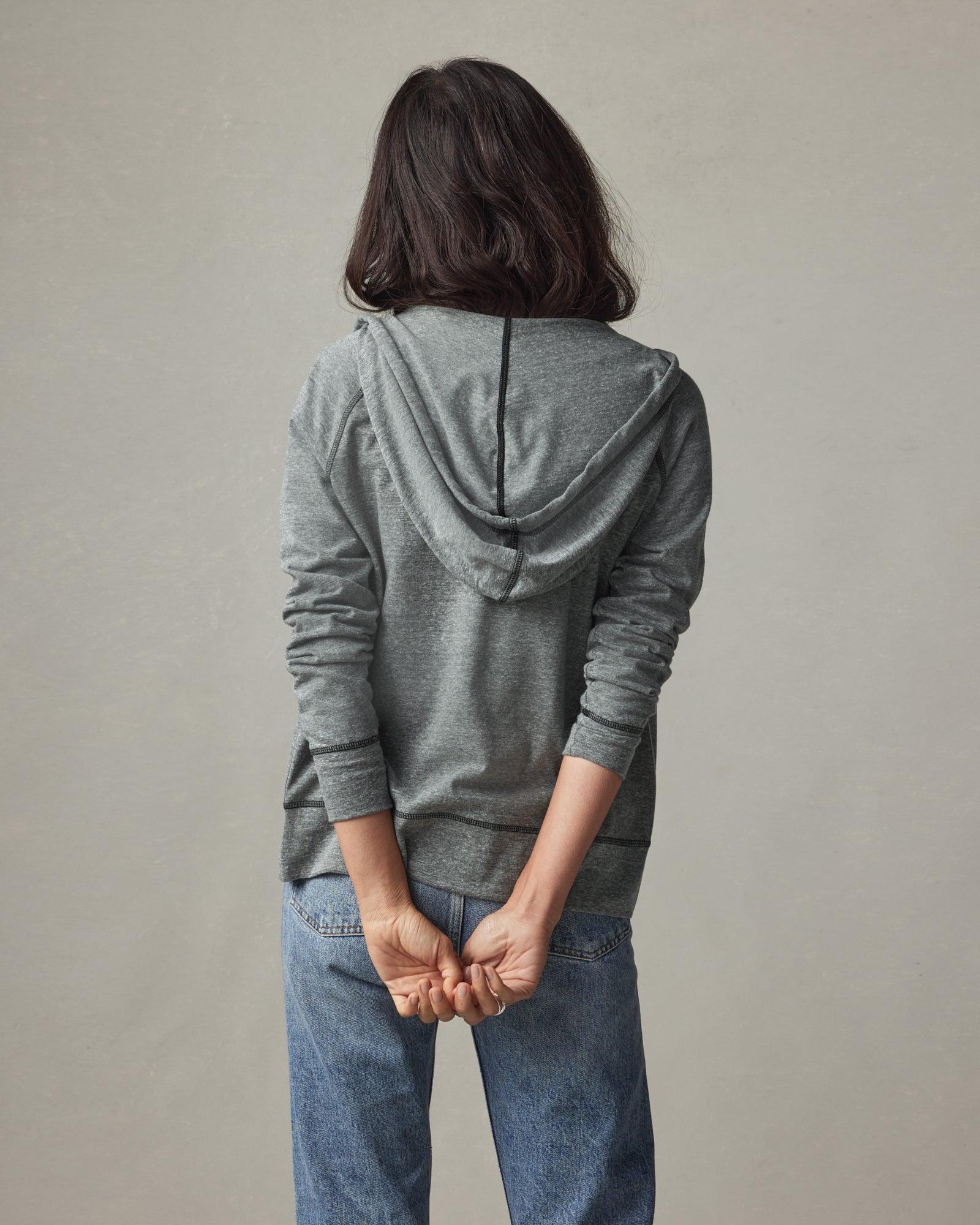 Women's Lightweight Full Zip - Black Heather Female Product Image