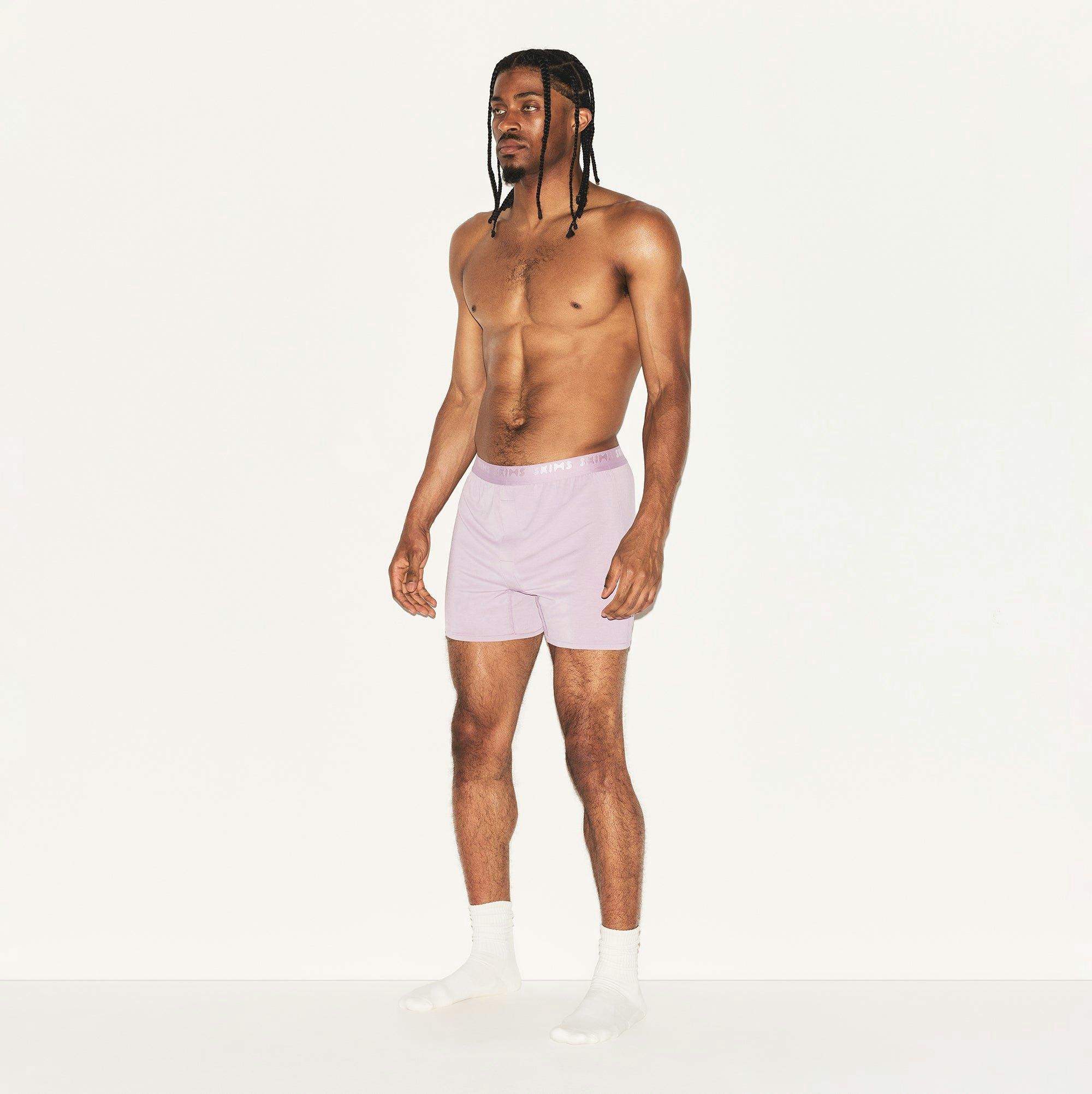 SKIMS STRETCH MENS KNIT BOXER 3-PACK | MELROSE MULTI Product Image