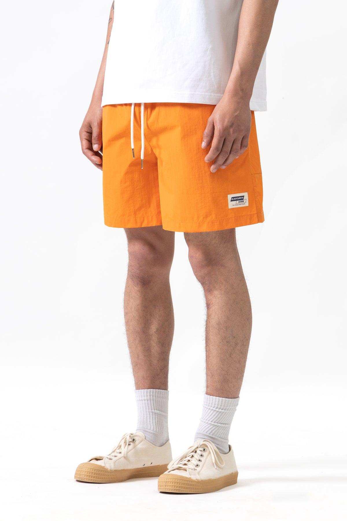 Blacksmith - Nylon Club Shorts - Orange Product Image