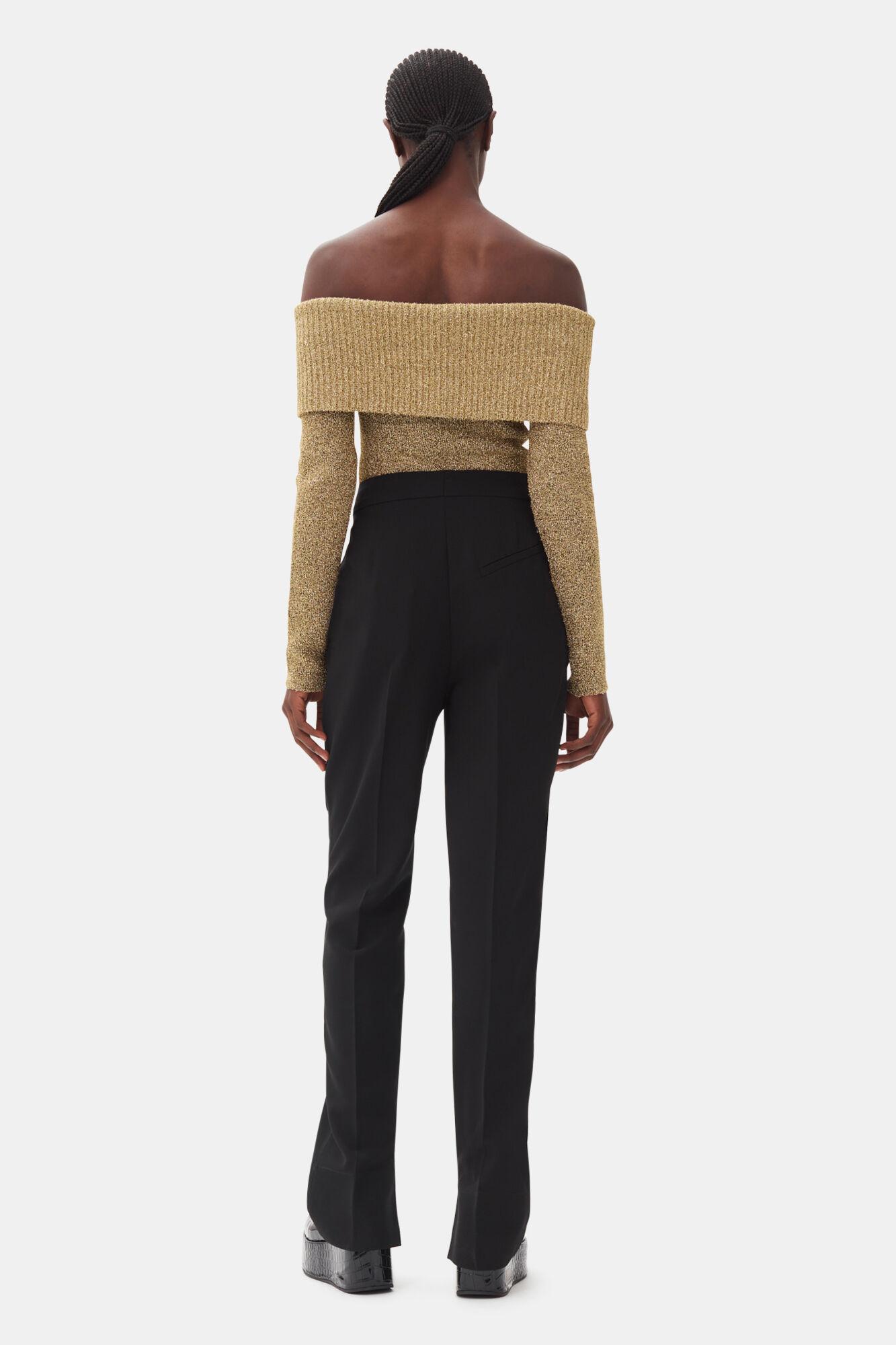 Black Suiting Pants Product Image