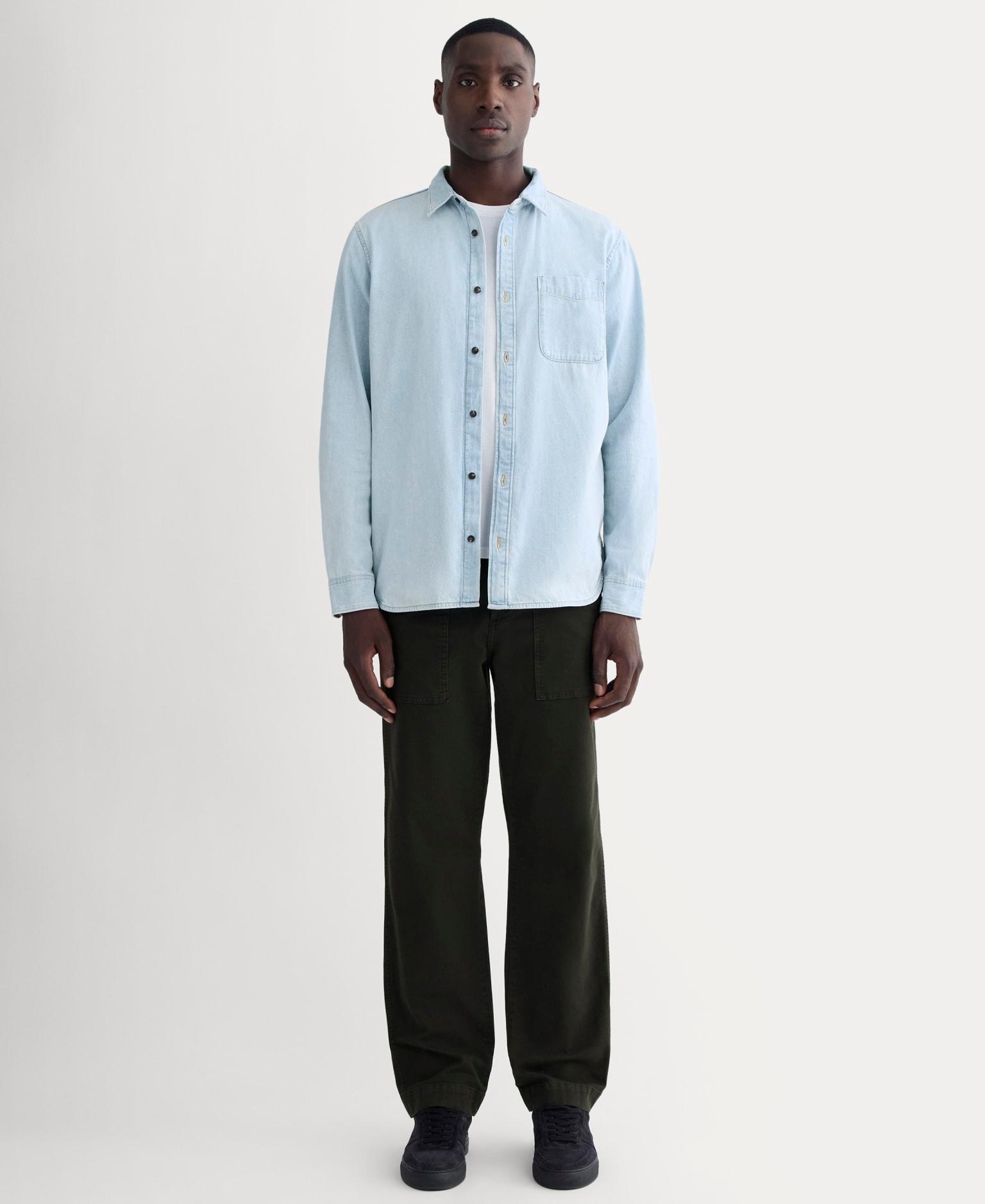 Mens Canvas Relaxed Pant by Everlane Product Image
