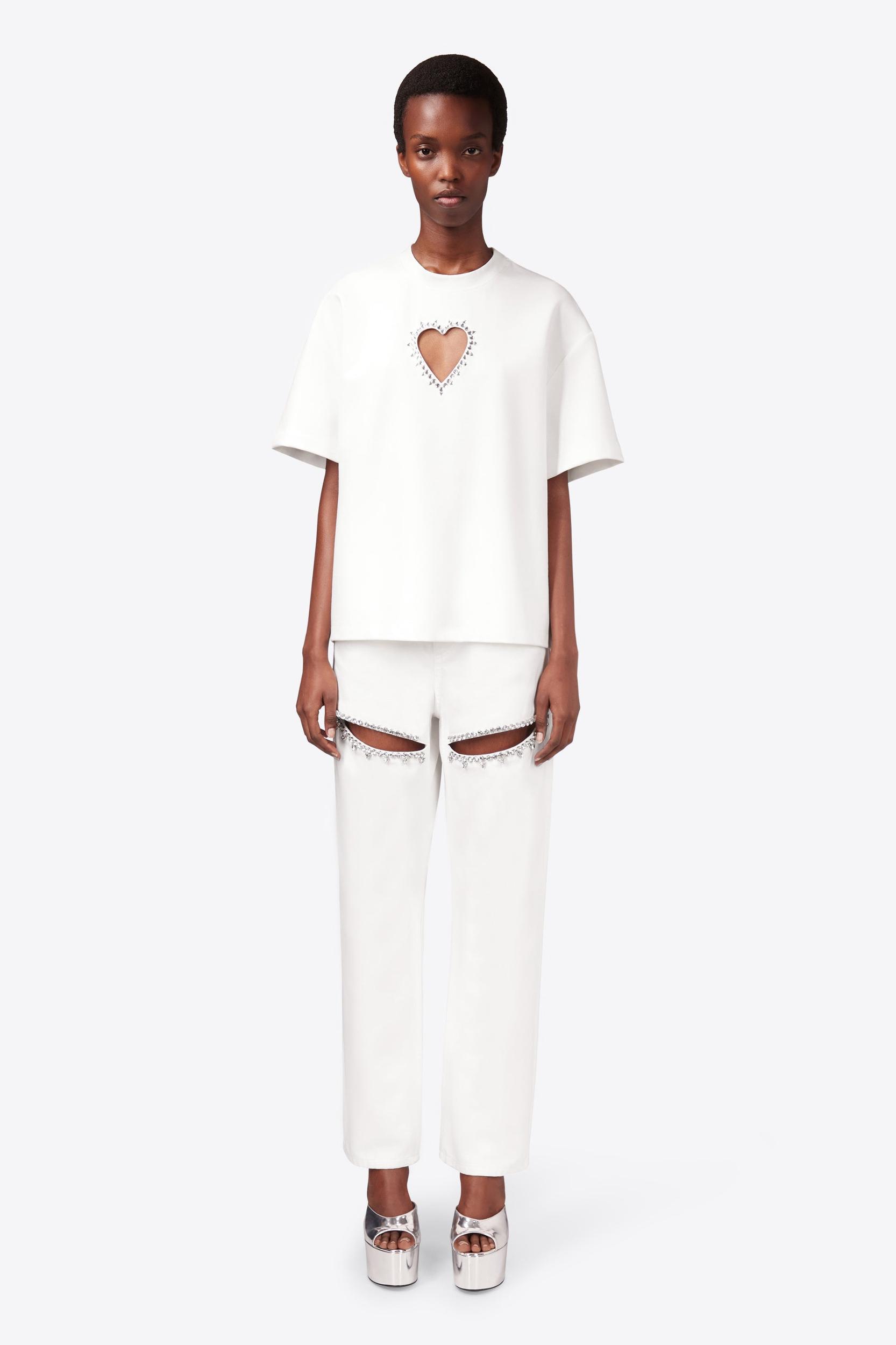 Crystal Slit Jean Product Image