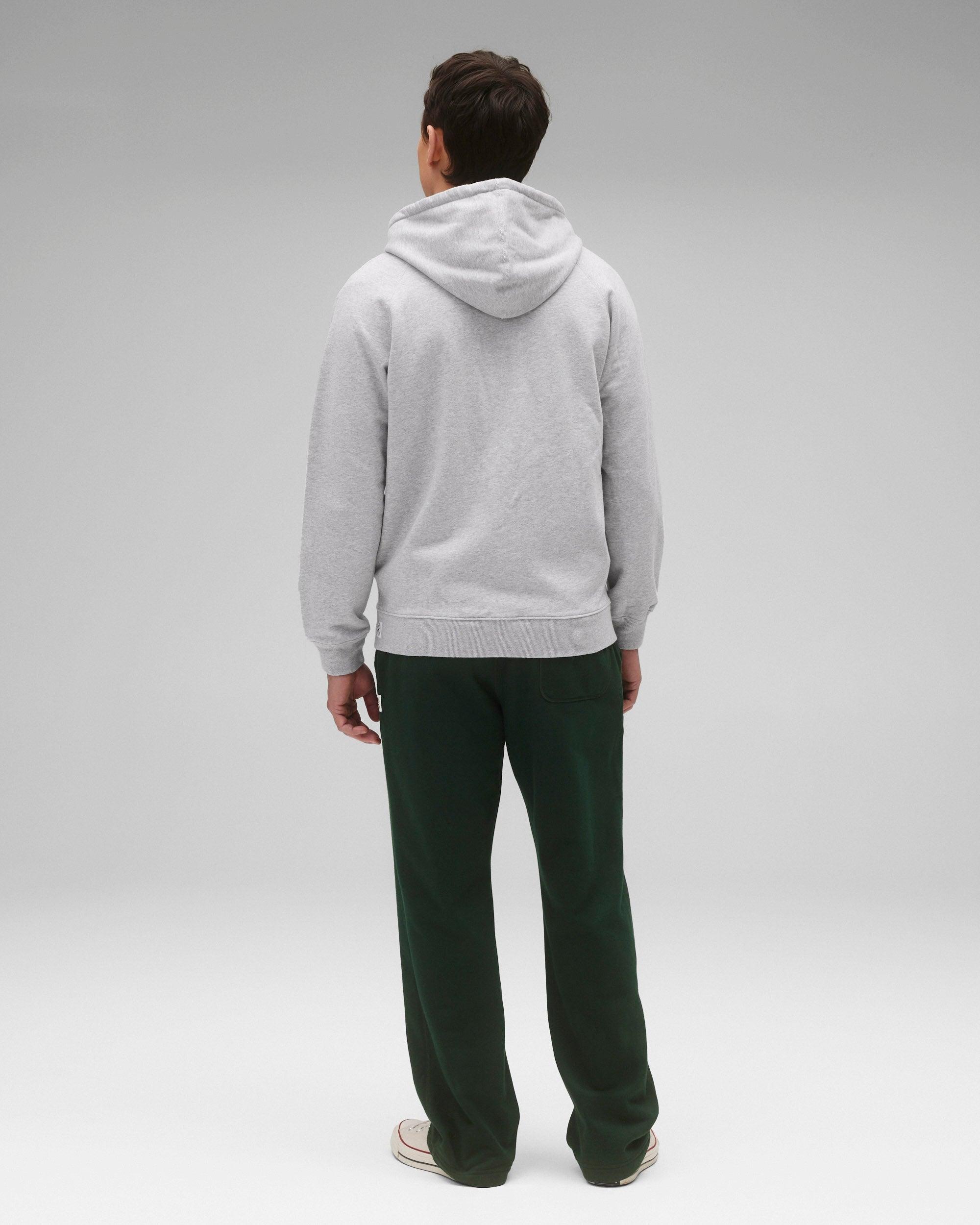 Midweight Terry Classic Full Zip Hoodie - Vault Male Product Image