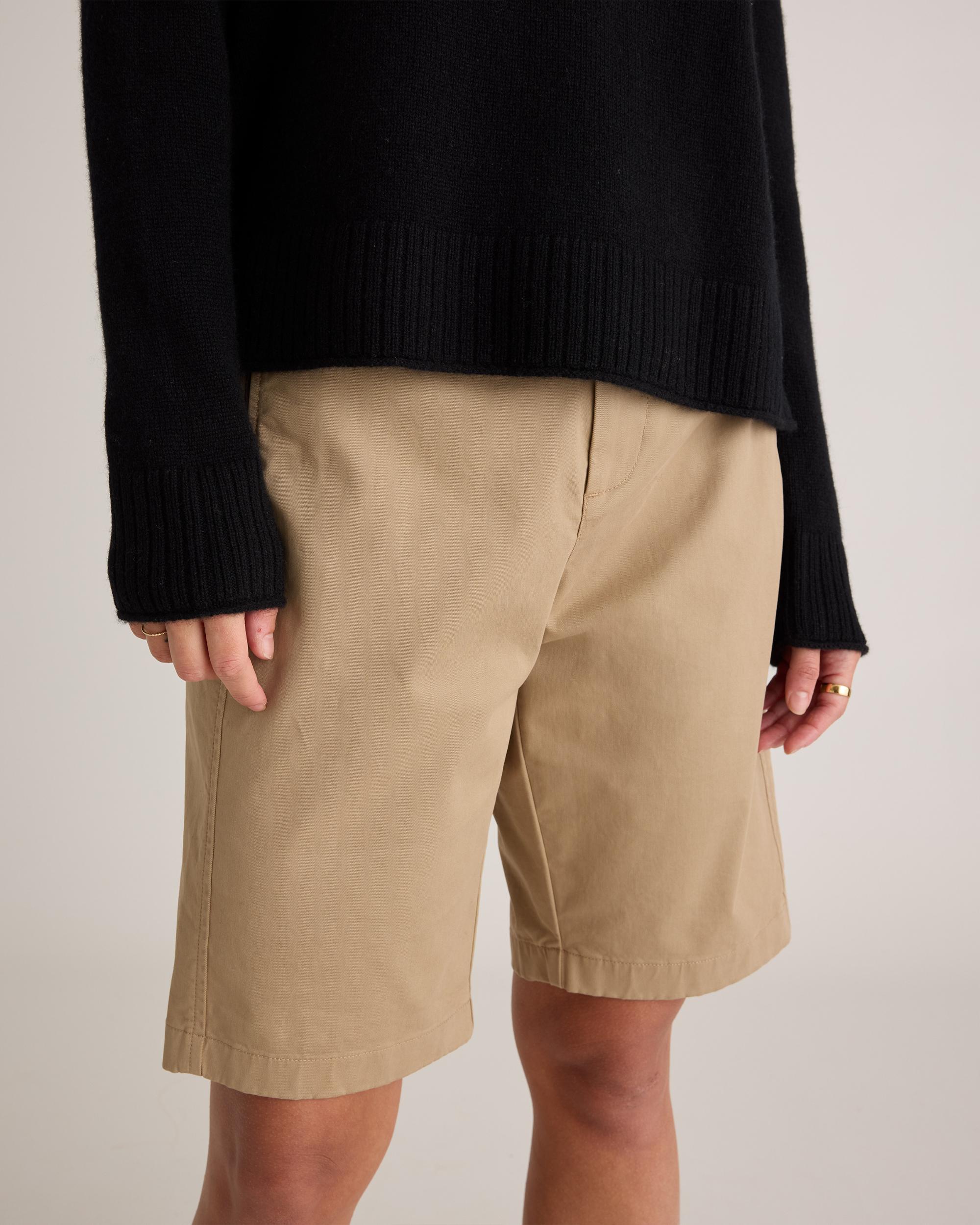 Quince | Women's Organic Stretch Cotton Chino Bermuda Shorts Organic Cotton Product Image