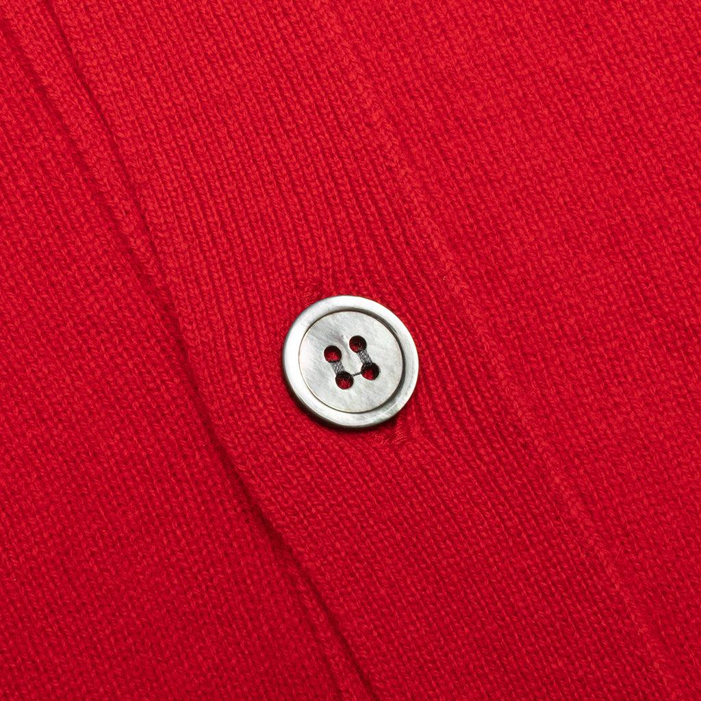 Knit Cardigan Red Heart - Red Male Product Image