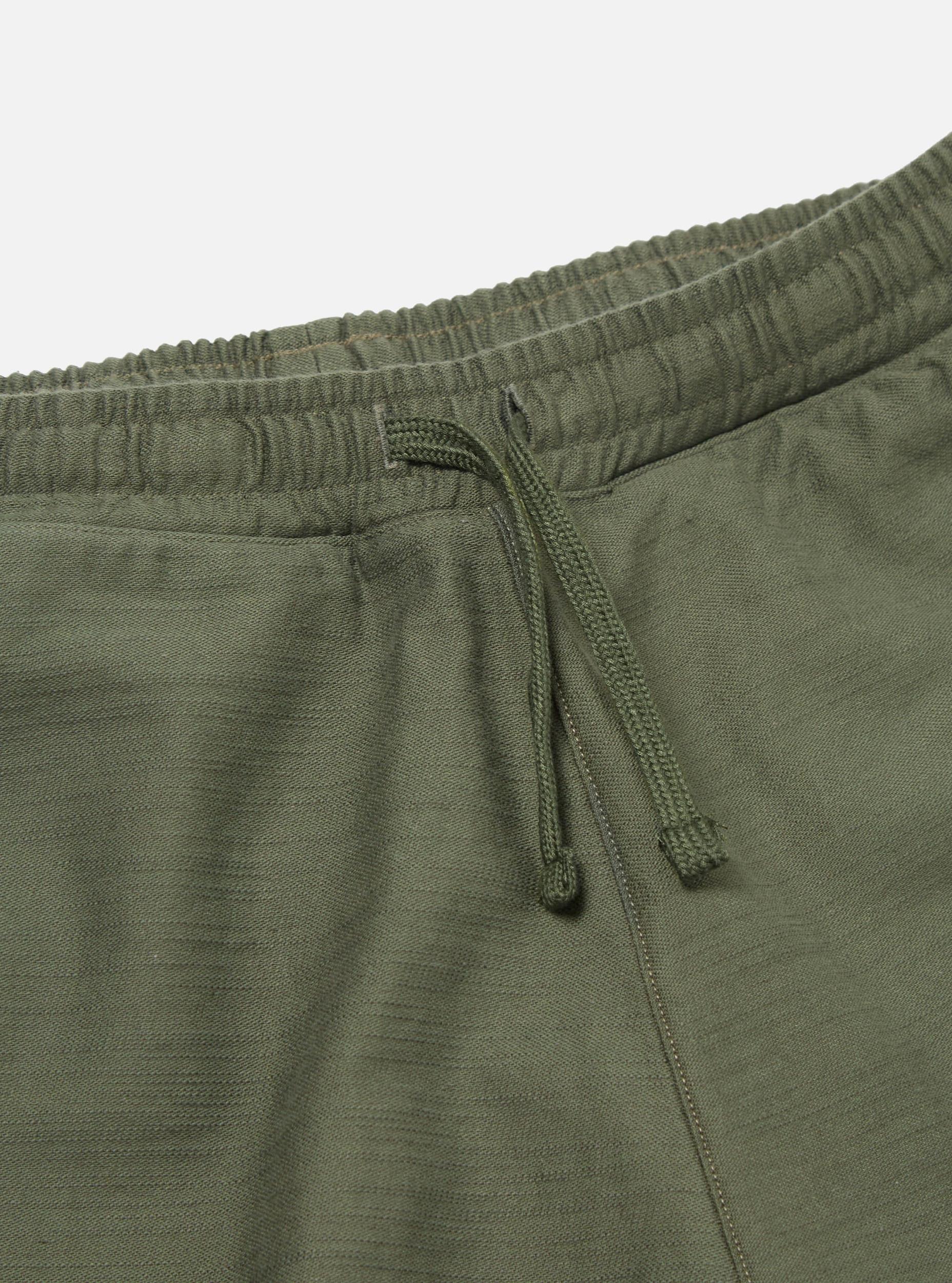 Olive Slub Sateen Braga Pant Product Image