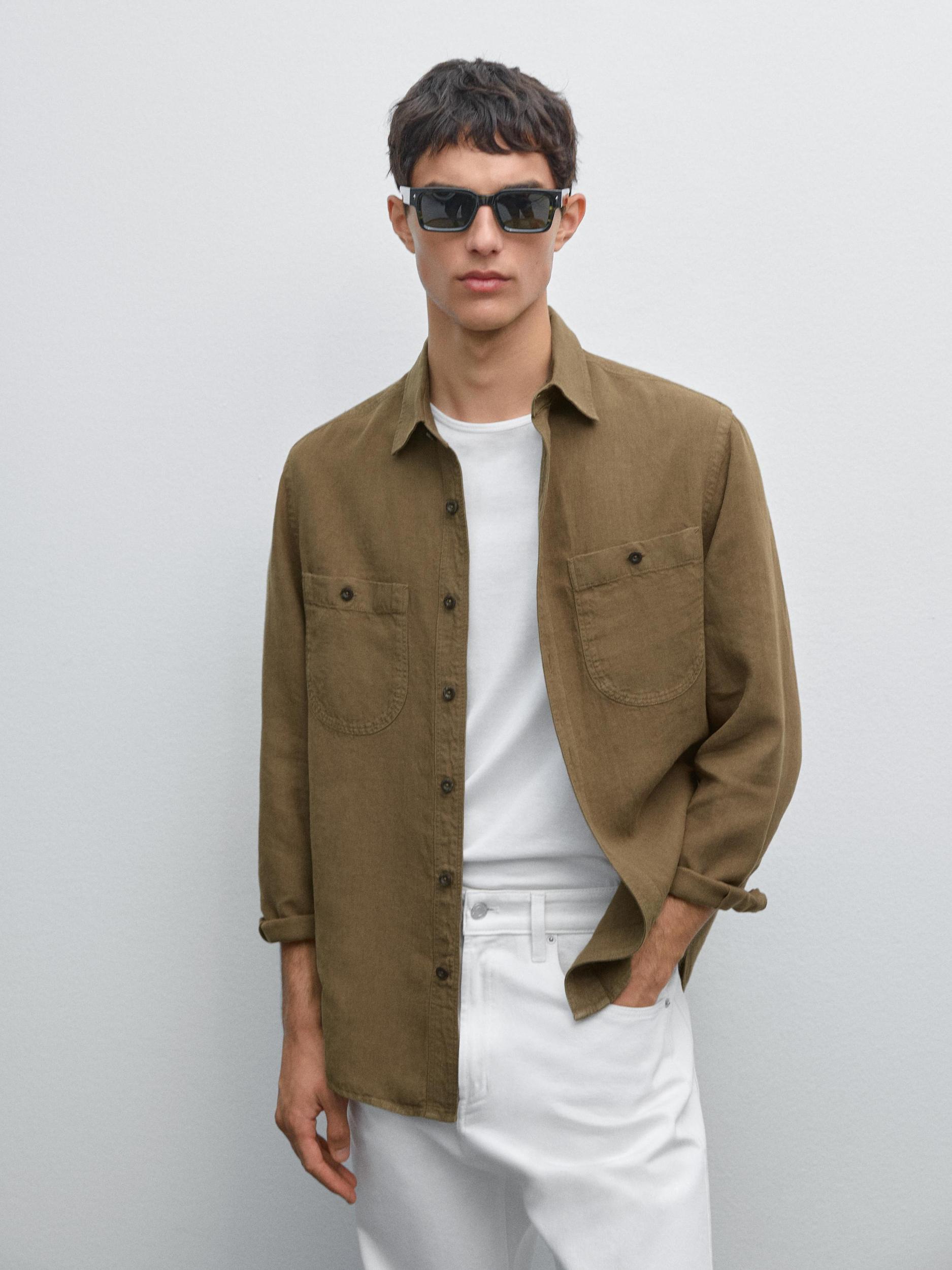 Relaxed-fit overshirt Product Image