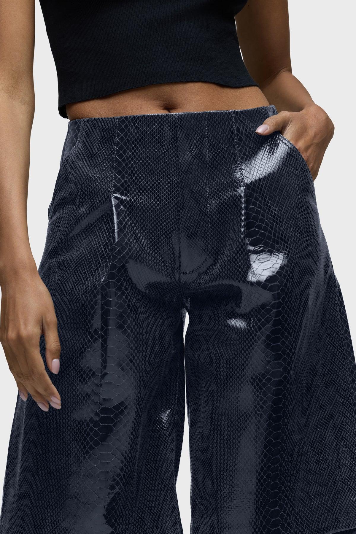 Cherie Cobra Leather Short Female Product Image