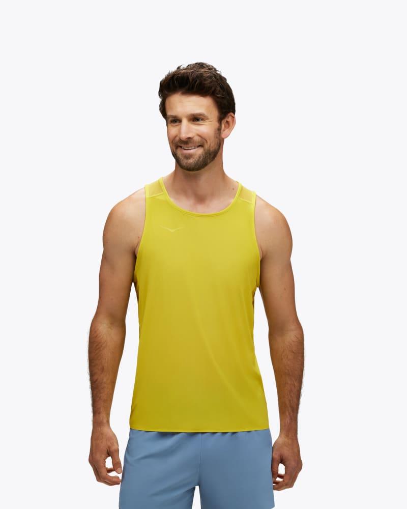 HOKA Mens Airolite Run Tank Top Product Image