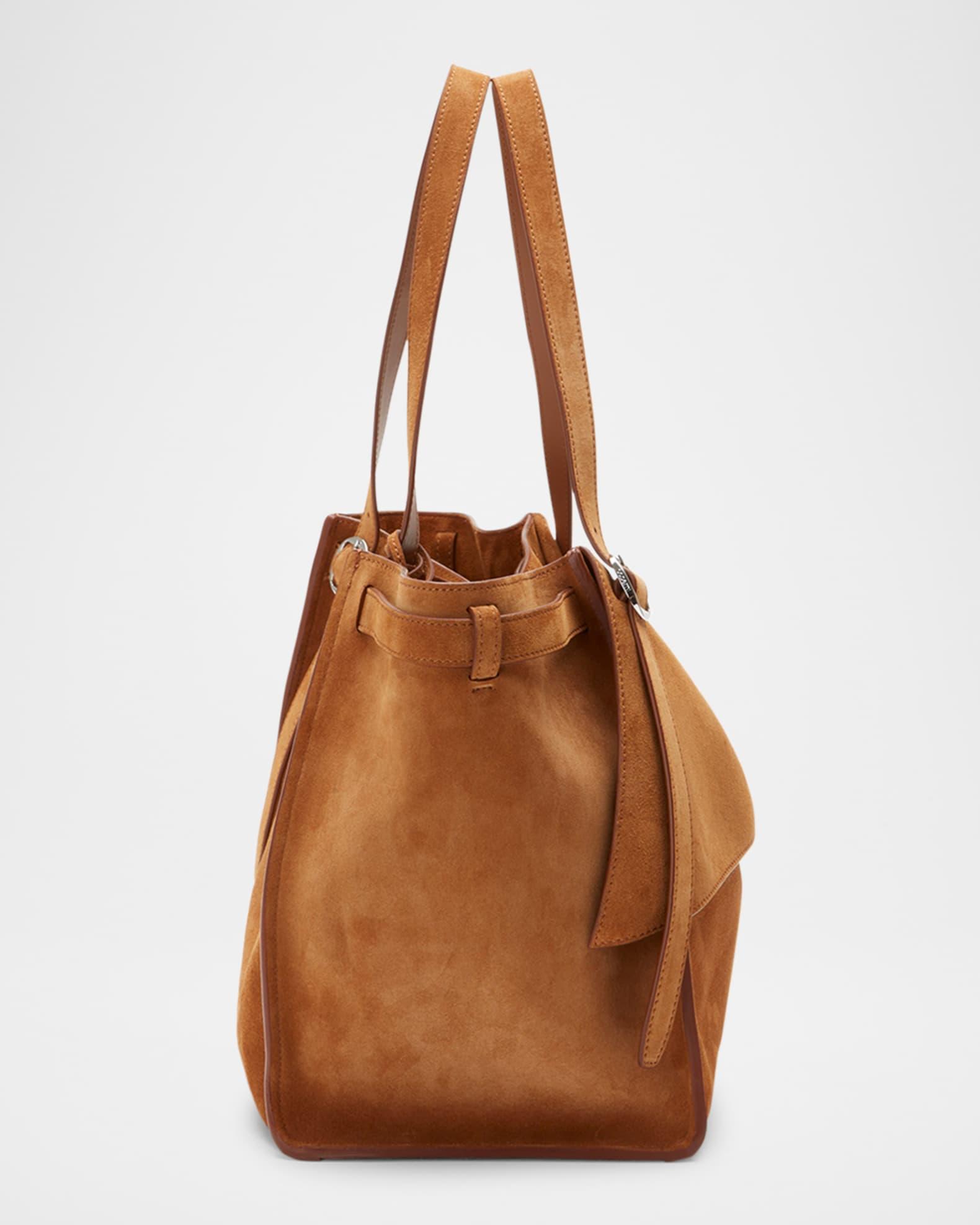 Belt Suede Shoulder Bag Product Image