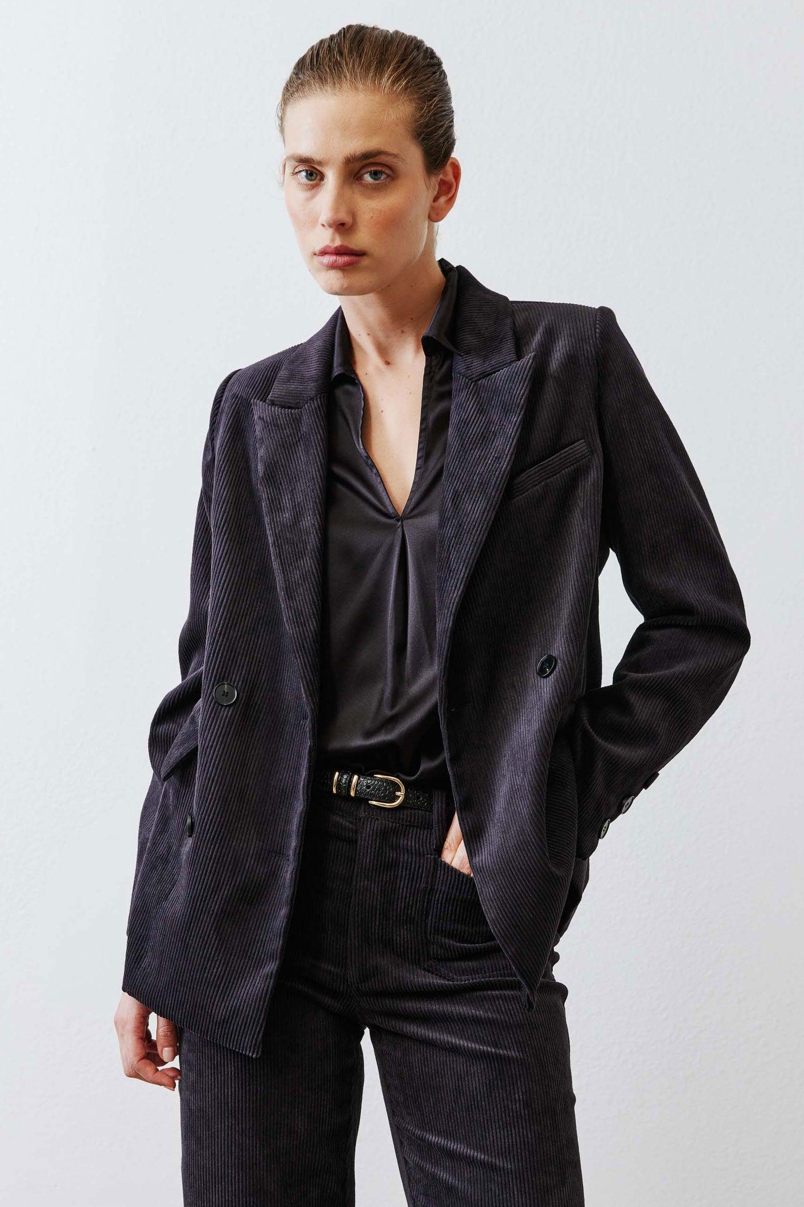 Corduroy On The Clock Blazer Product Image