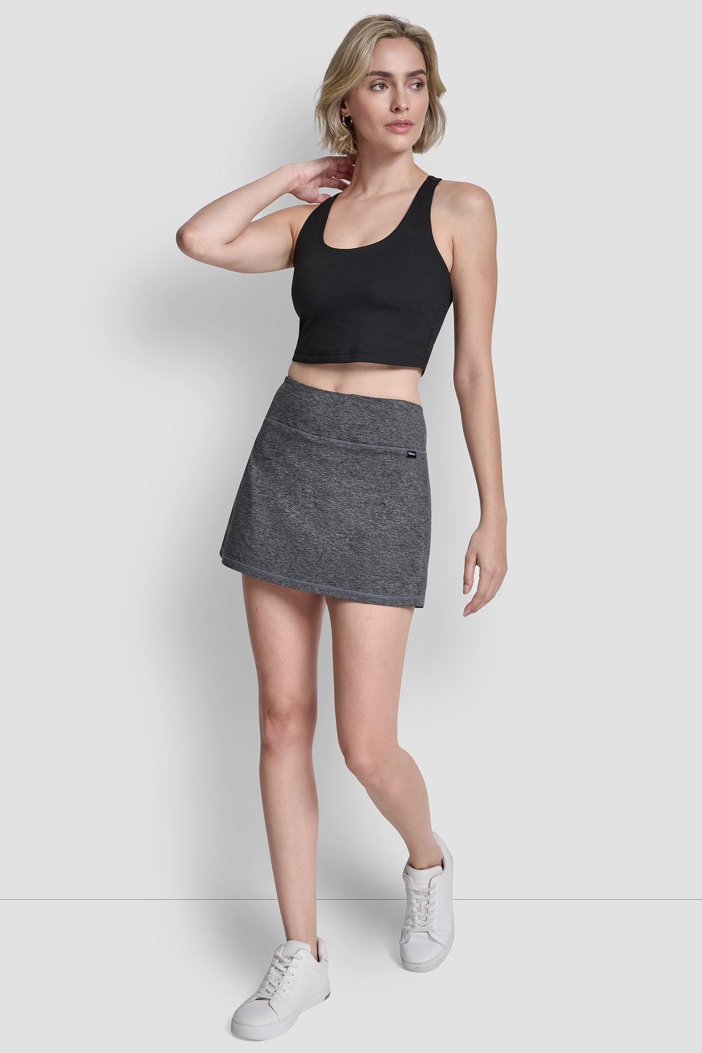 SPACEDYE SKORT WITH BUILT IN BIKE SHORT Product Image