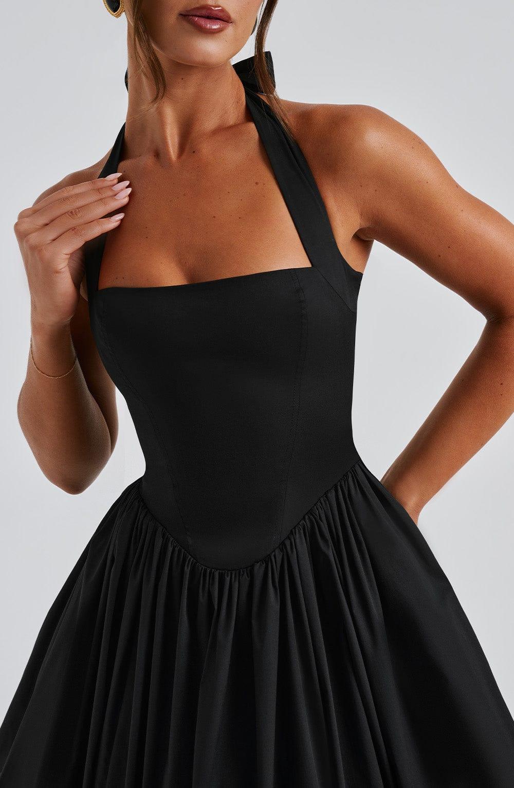 Cressida Midi Dress - Black Product Image