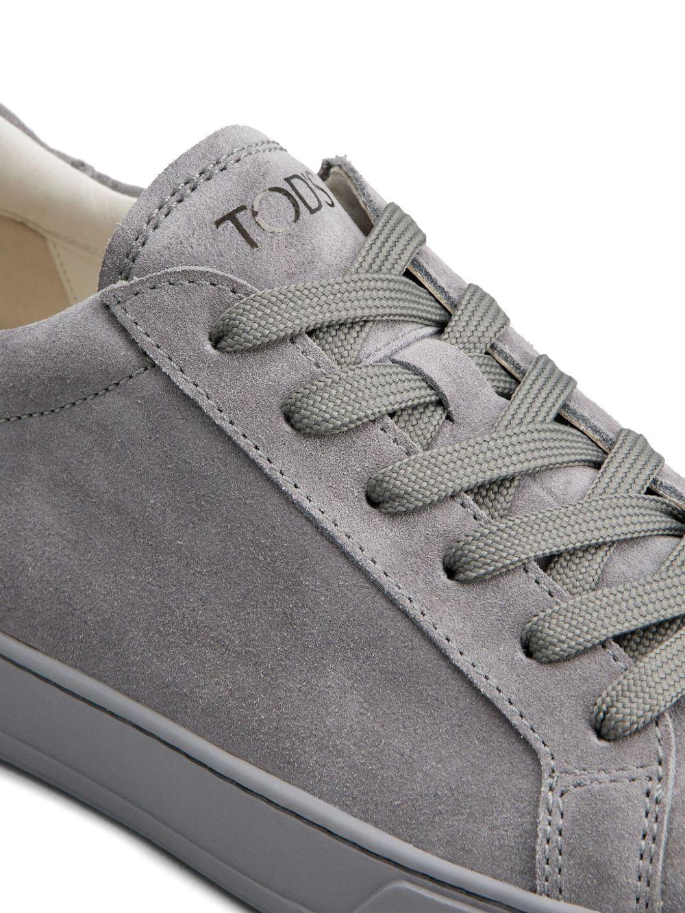 panelled suede sneakers Product Image