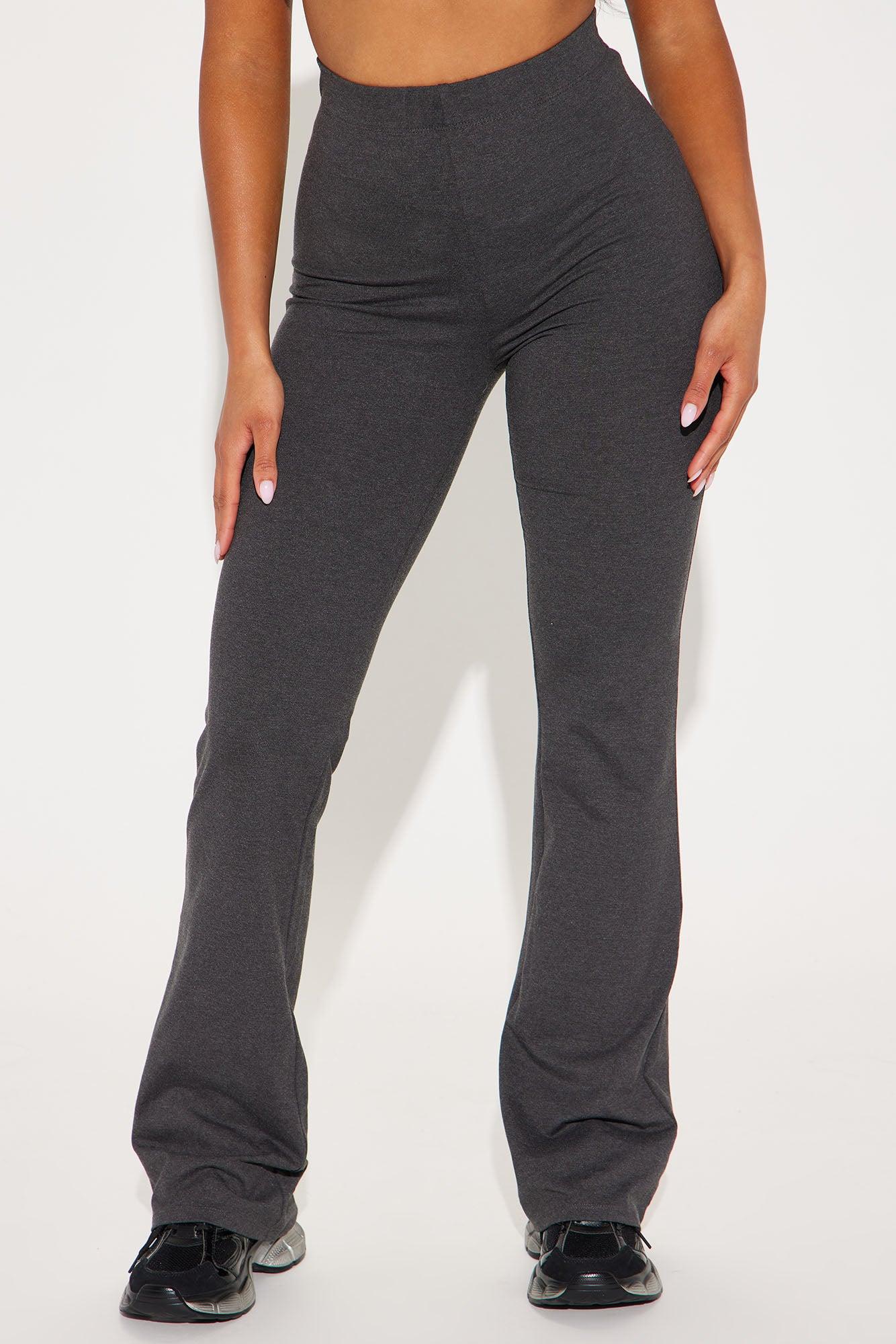 Adriana Flare Pant - Charcoal Product Image