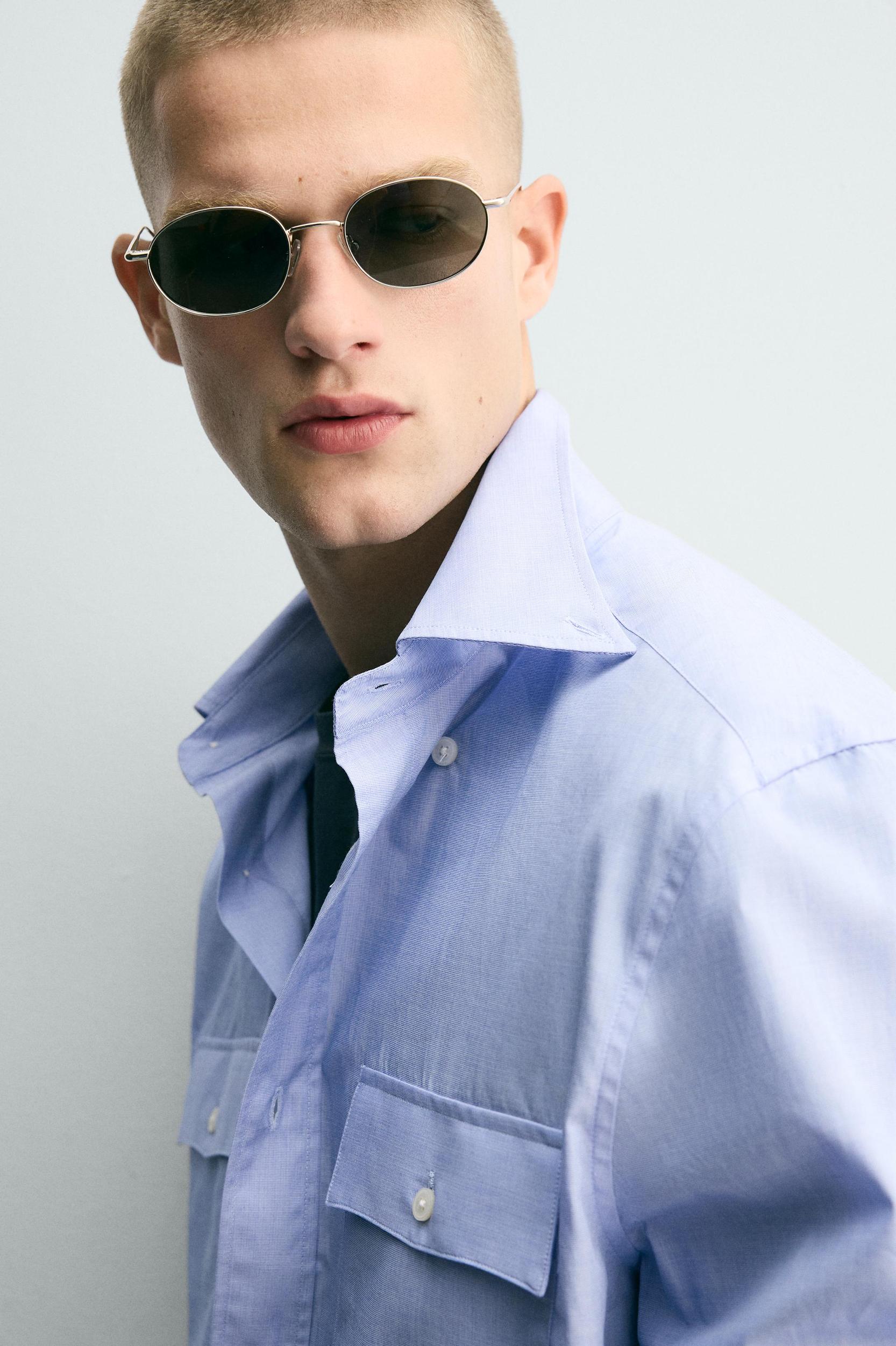 RELAXED FIT POCKET SHIRT Product Image