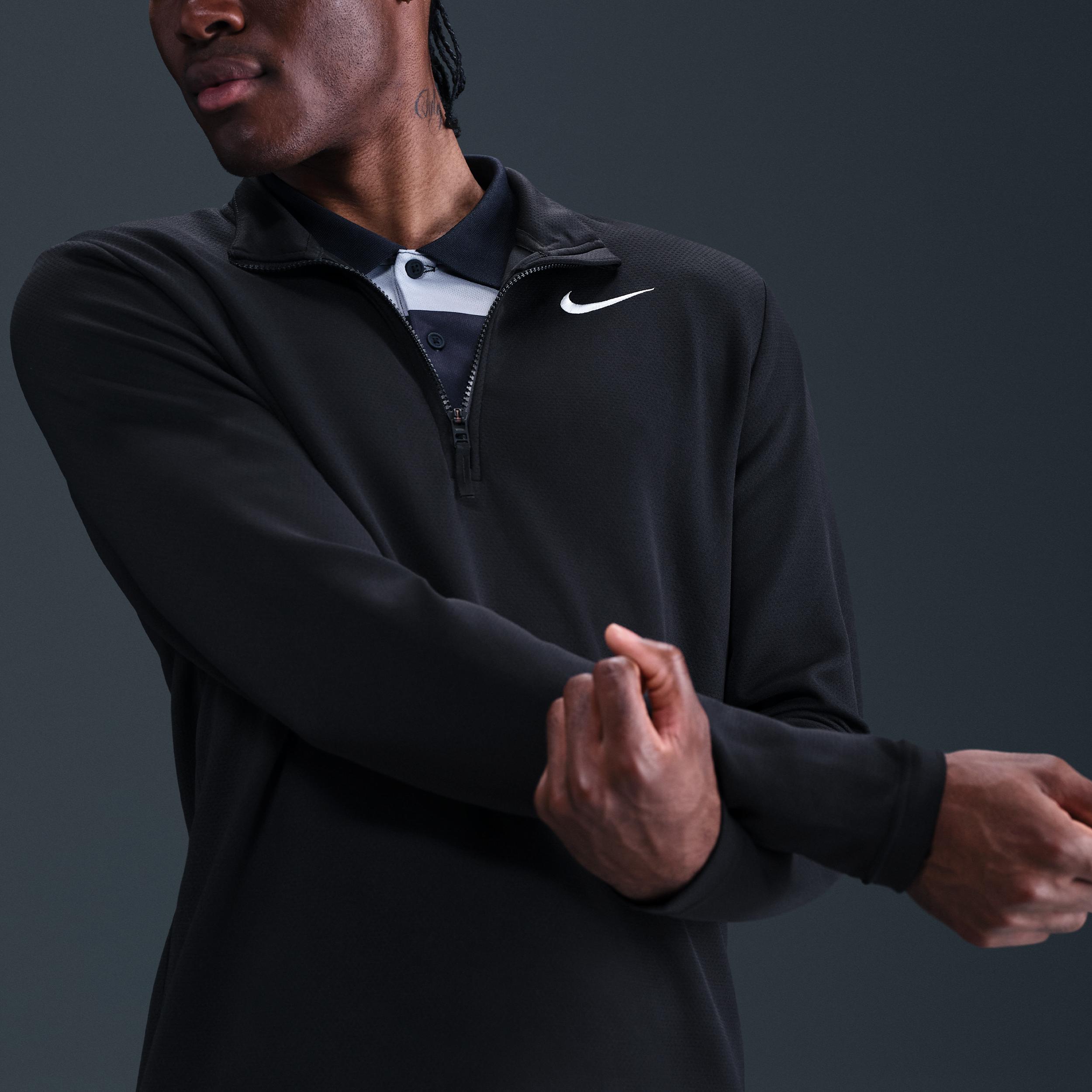 Nike Mens Victory Dri-FIT 1/2-Zip Golf Top | FZ7462-010 Product Image