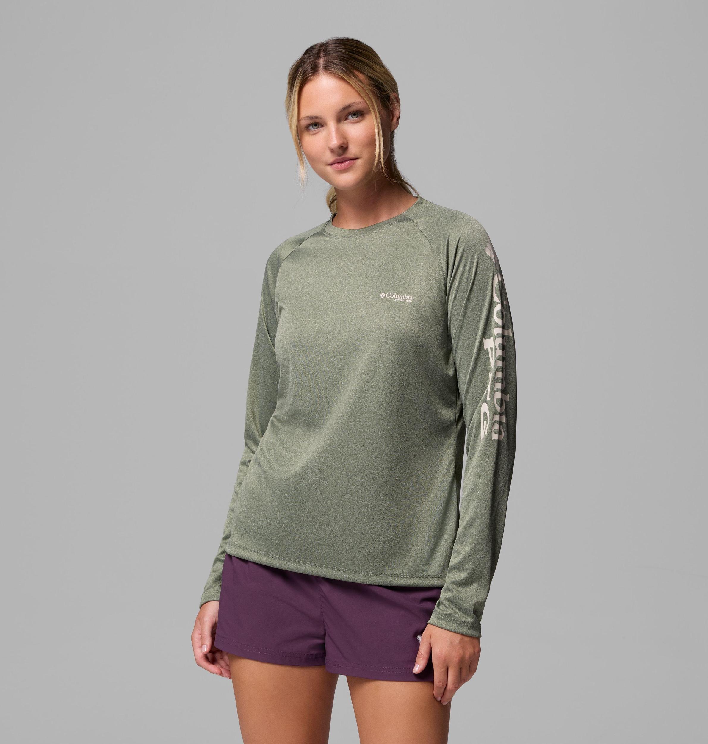 Columbia Womens PFG Tidal Tee II Long Sleeve Shirt- Product Image