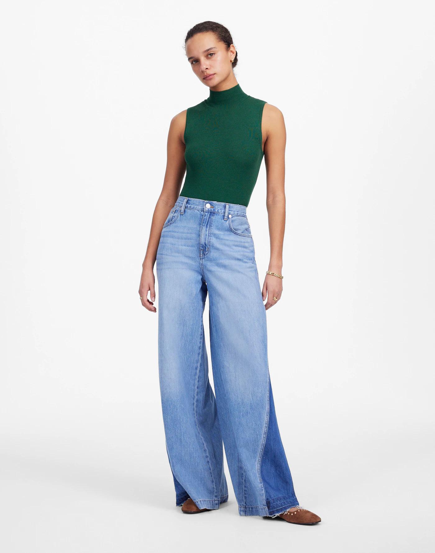 Merino Wool-Silk Sweater Tank Product Image