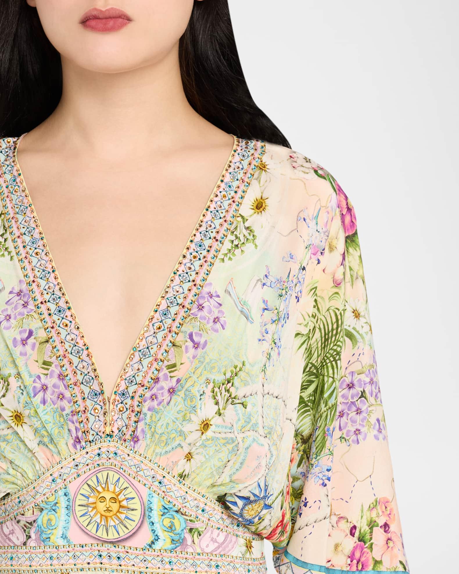 Just Coasting Ruffle-Hem Maxi Dress Product Image