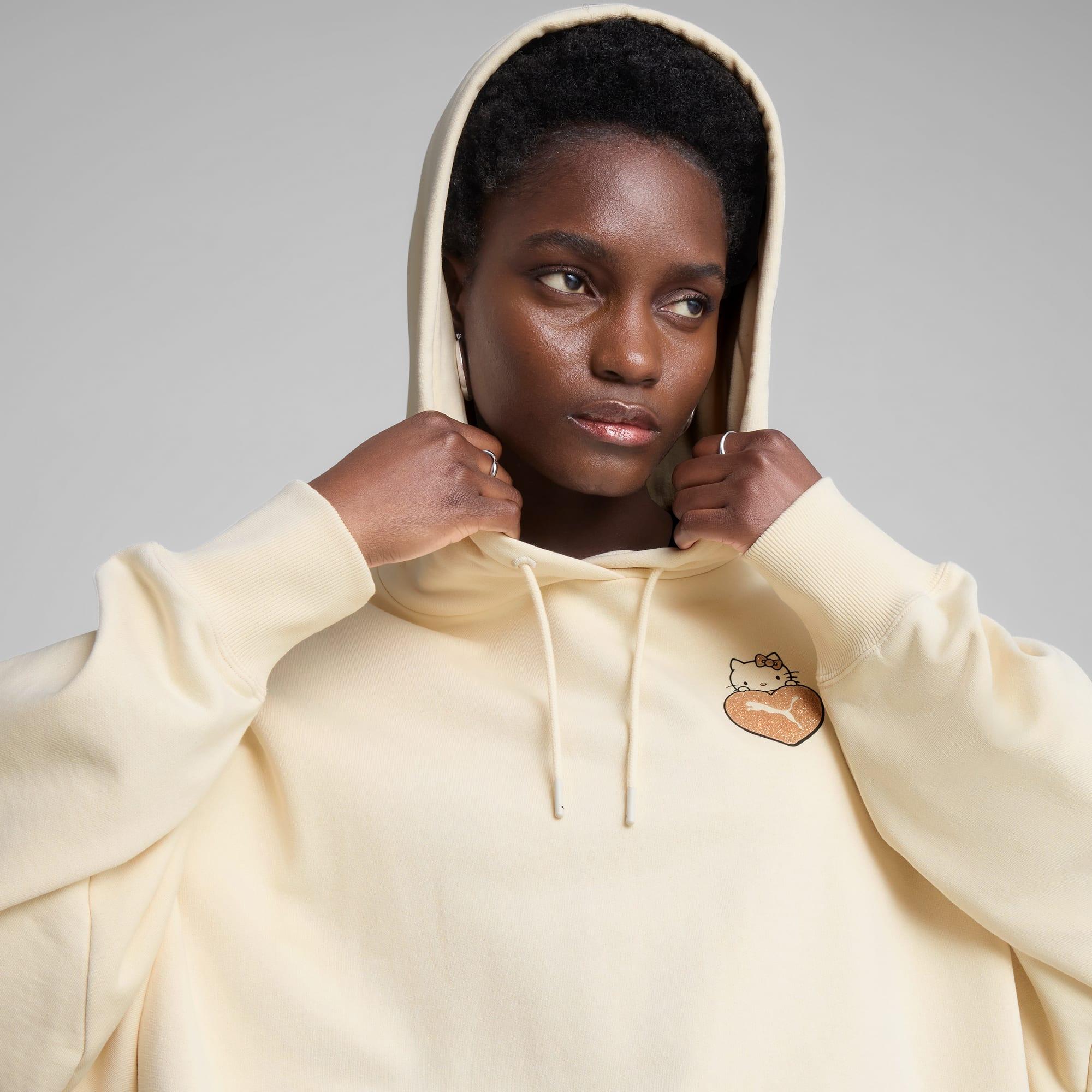 PUMA x HELLO KITTY® AND FRIENDS Women's Graphic Oversized Training Hoodie Product Image