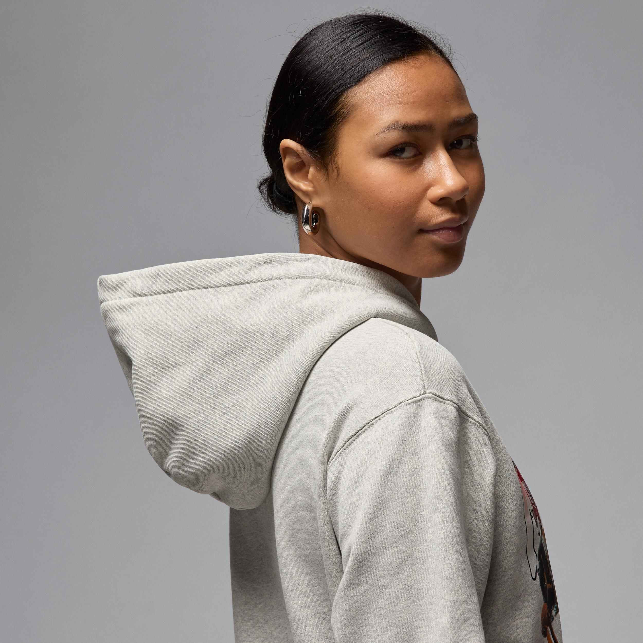 Jordan Flight Fleece Men's Graphic Pullover Hoodie Product Image