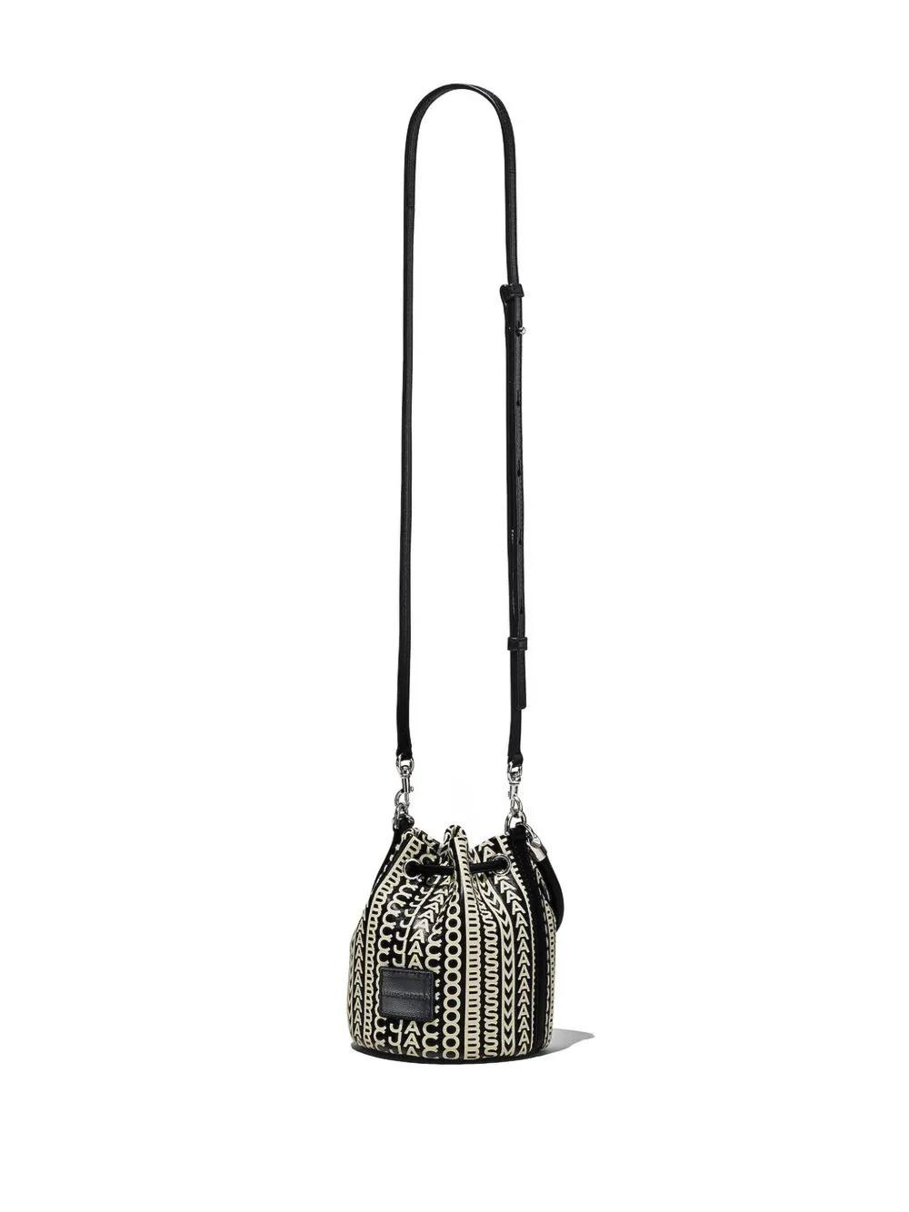 The Monogram Leather Mini Bucket bag Product Image