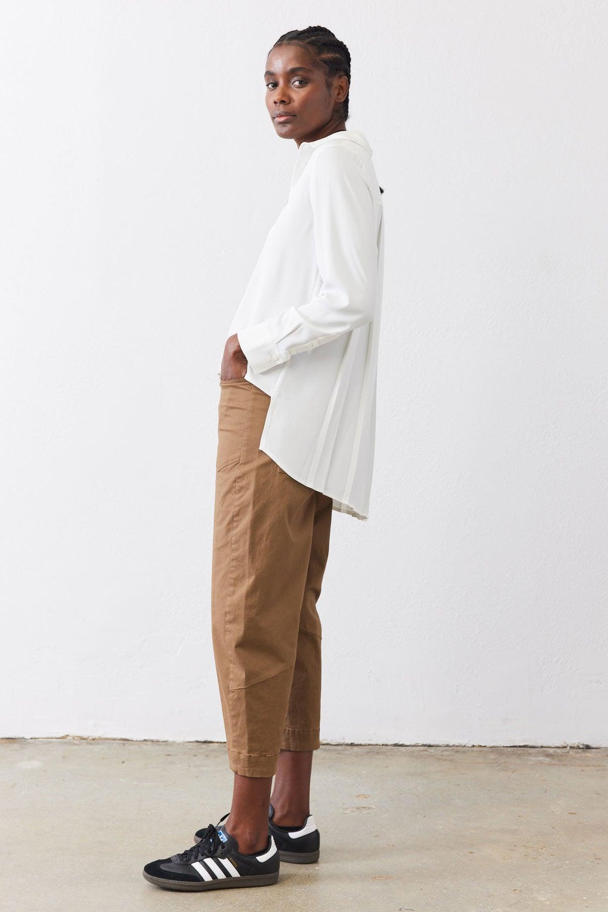 The Box Pleat Blouse Product Image