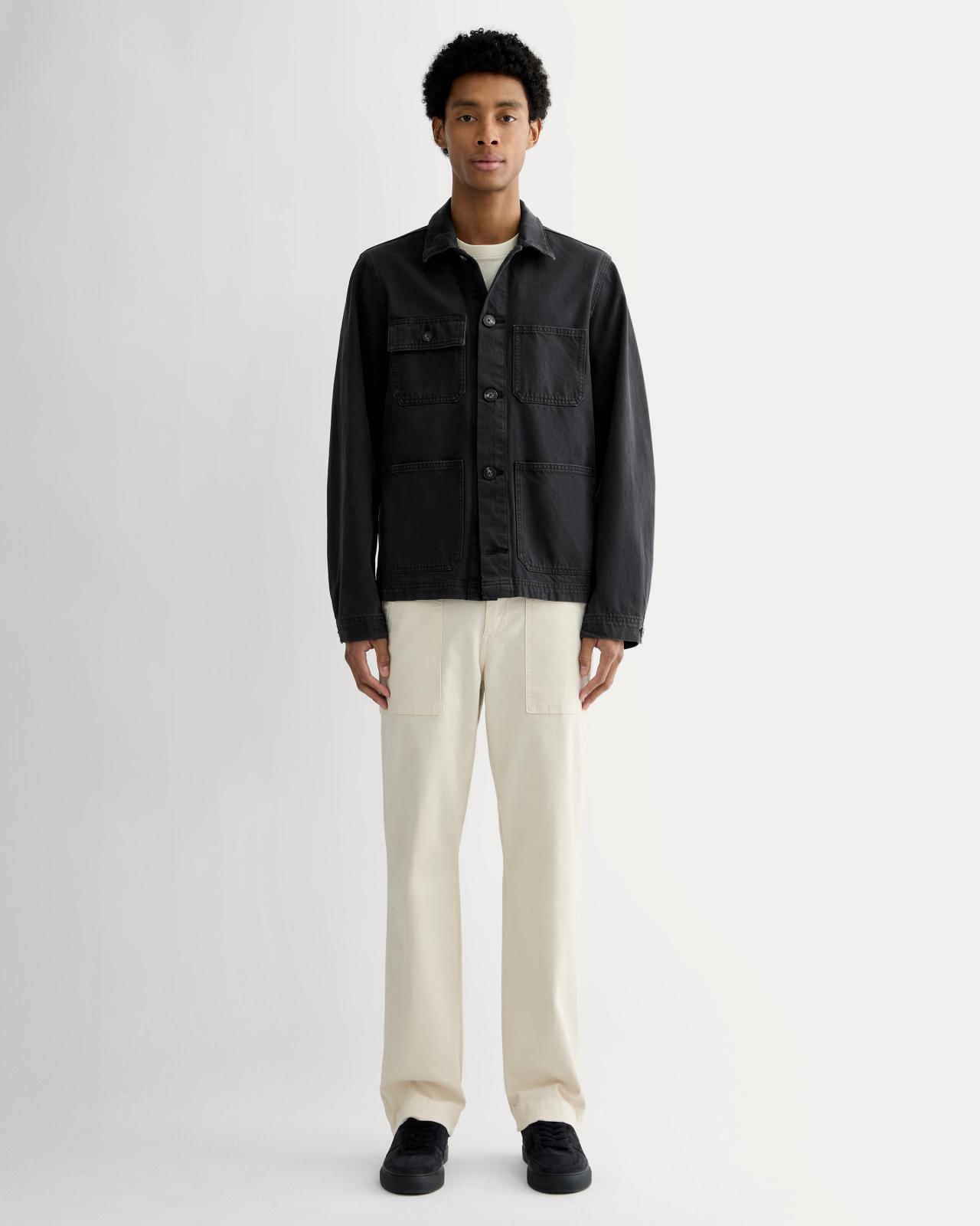Mens Denim Utility Jacket by Everlane Product Image