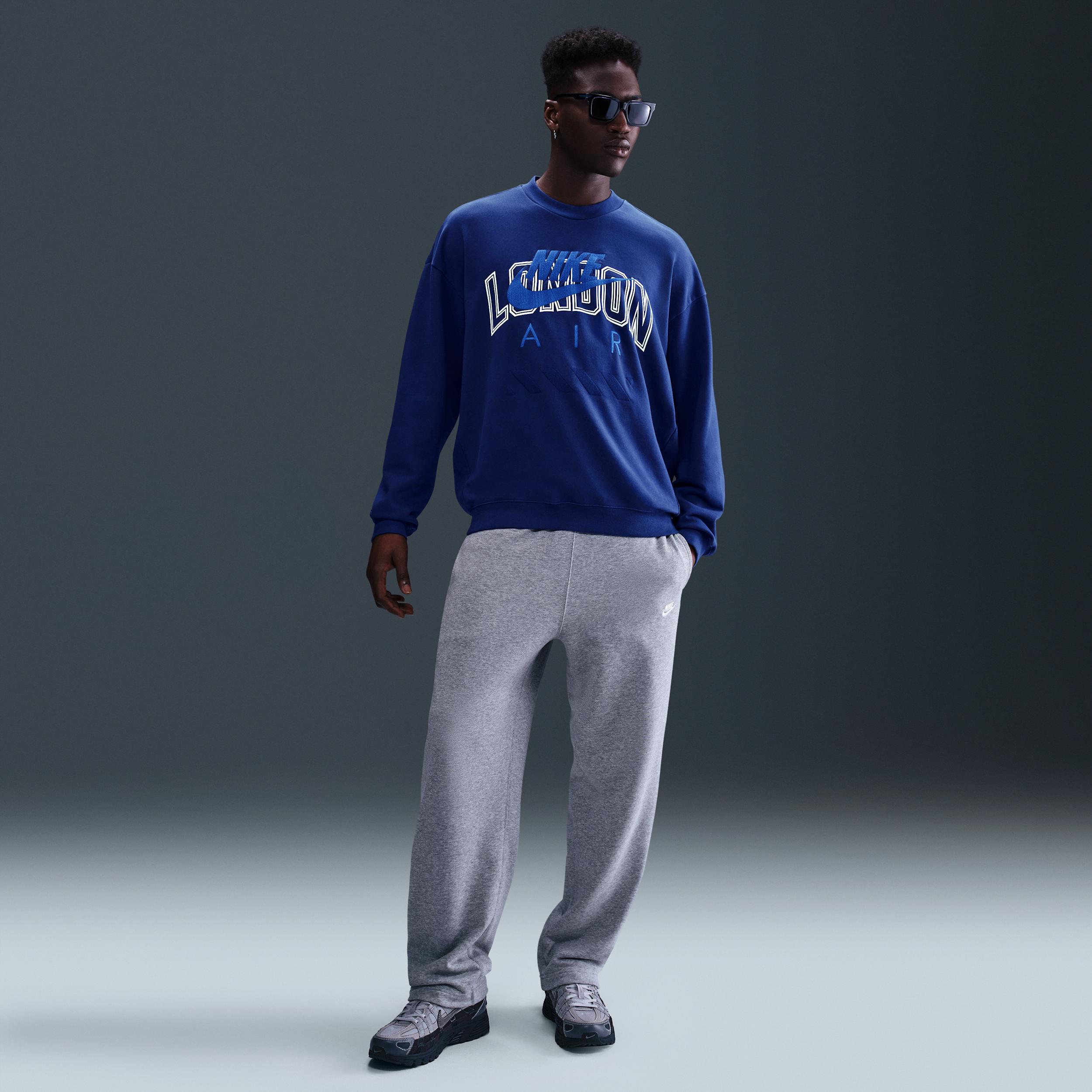 Nike Mens Air London Fleece Crew | HQ1099-492 Product Image