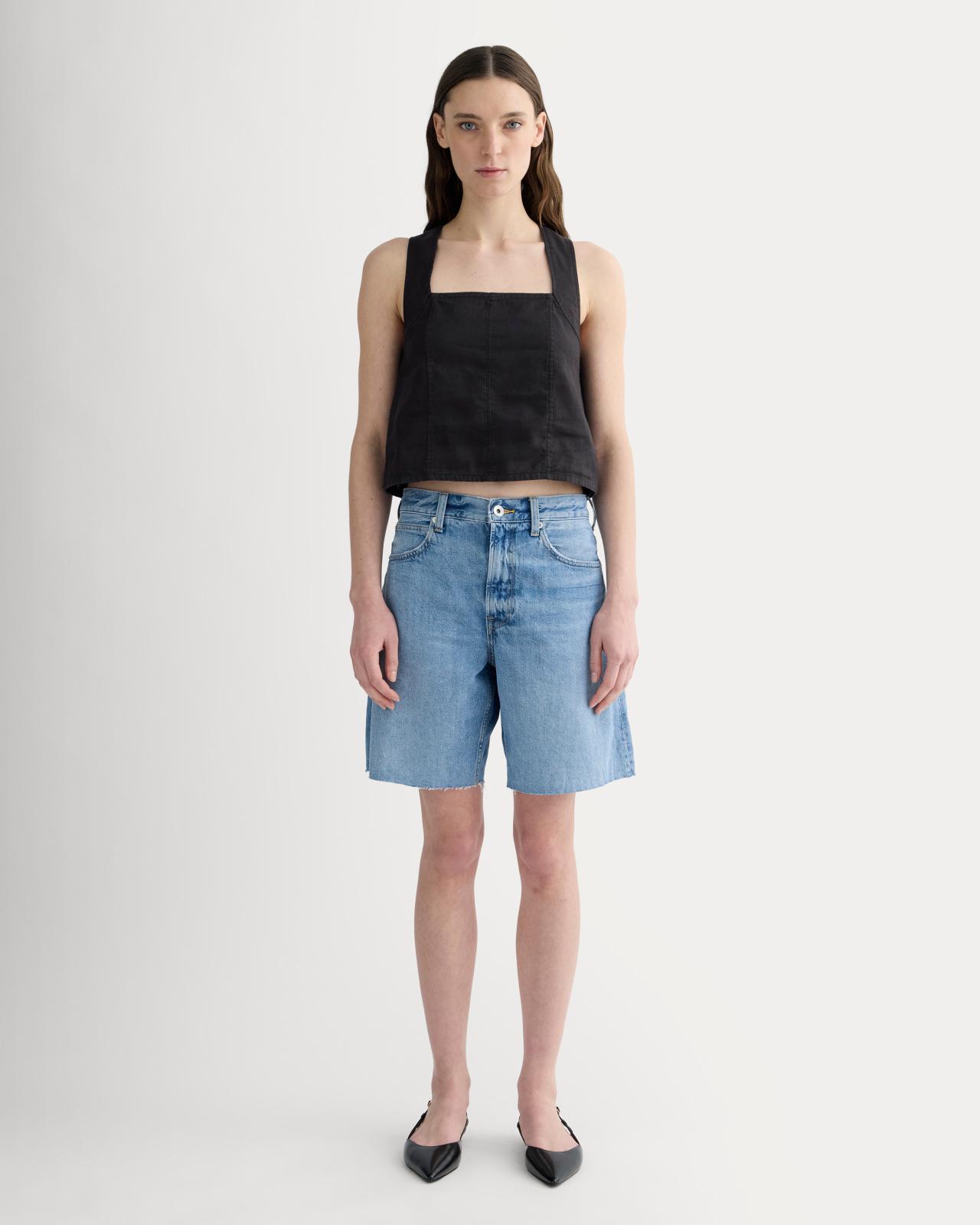Womens Crossback Tank in Linen by Everlane Product Image