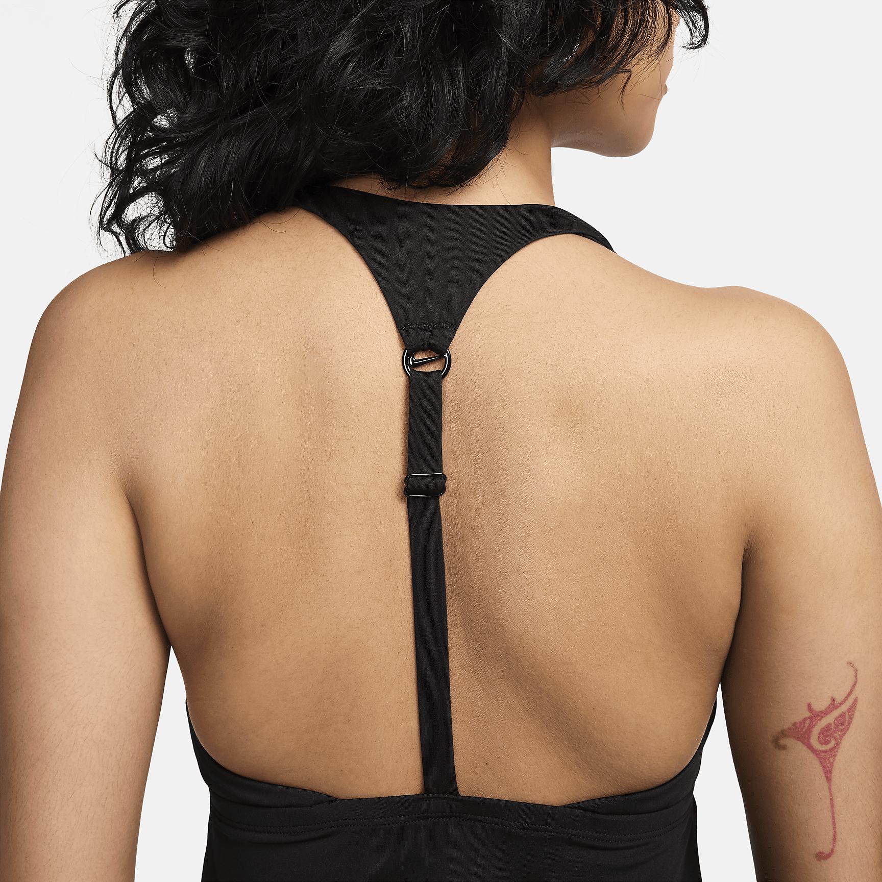 Nike Womens Swim Essential Square-Neck Tankini Top | NESSE304-001 Product Image