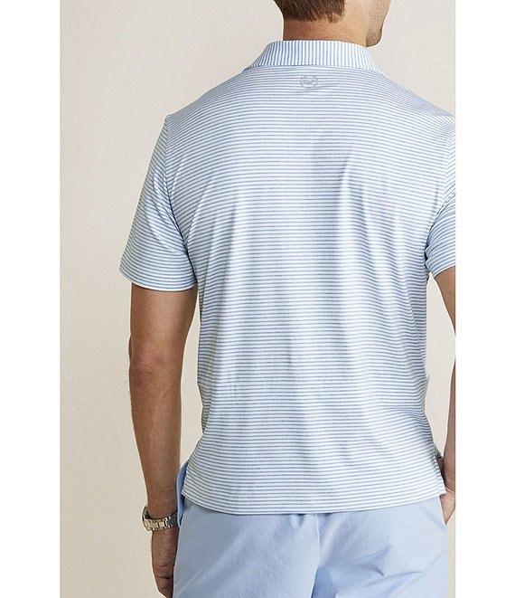 Vineyard Vines Bradley Stripe Sankaty Short Sleeve Polo Shirt Product Image