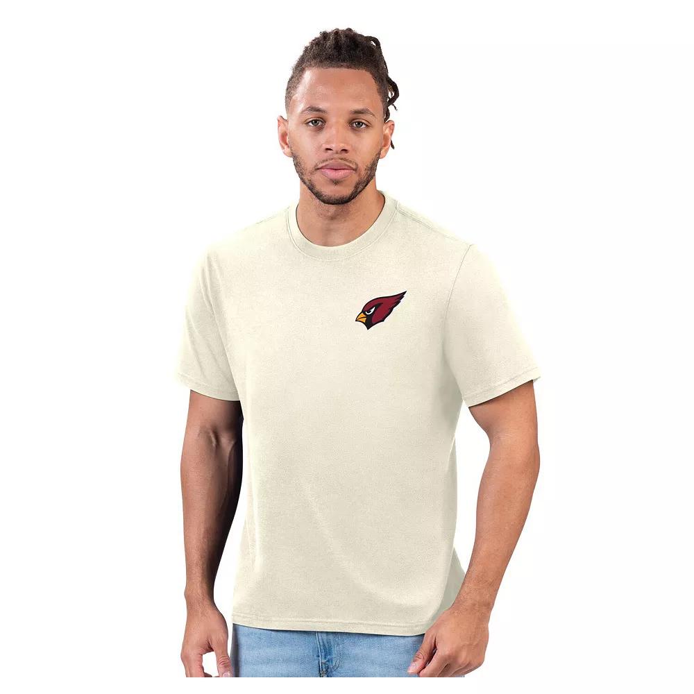Men's Margaritaville Cream Arizona Cardinals Wastin' Away T-Shirt, Size: Small, Beige Product Image