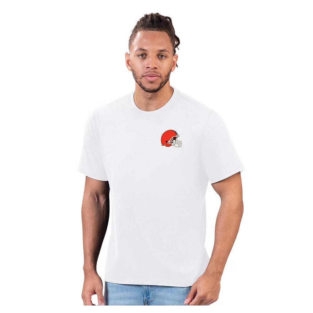 Men's Margaritaville  White Cleveland Browns Gametime T-Shirt, Size: Large Product Image