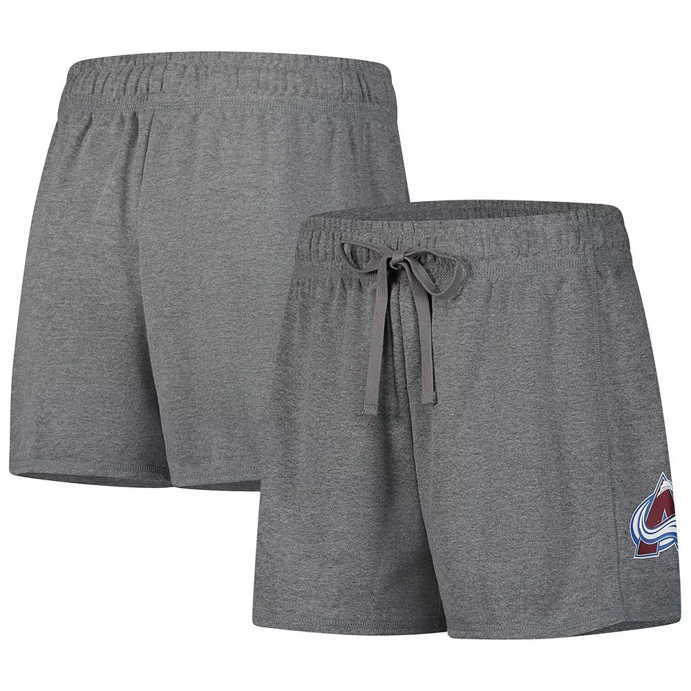 Women's Fanatics Heather Gray Seattle Kraken Logo Shorts, Size: XL, Krk Grey Product Image