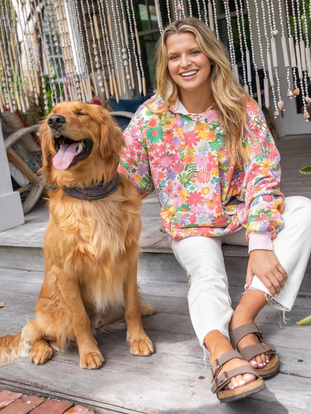 Oversized Printed Hoodie Product Image