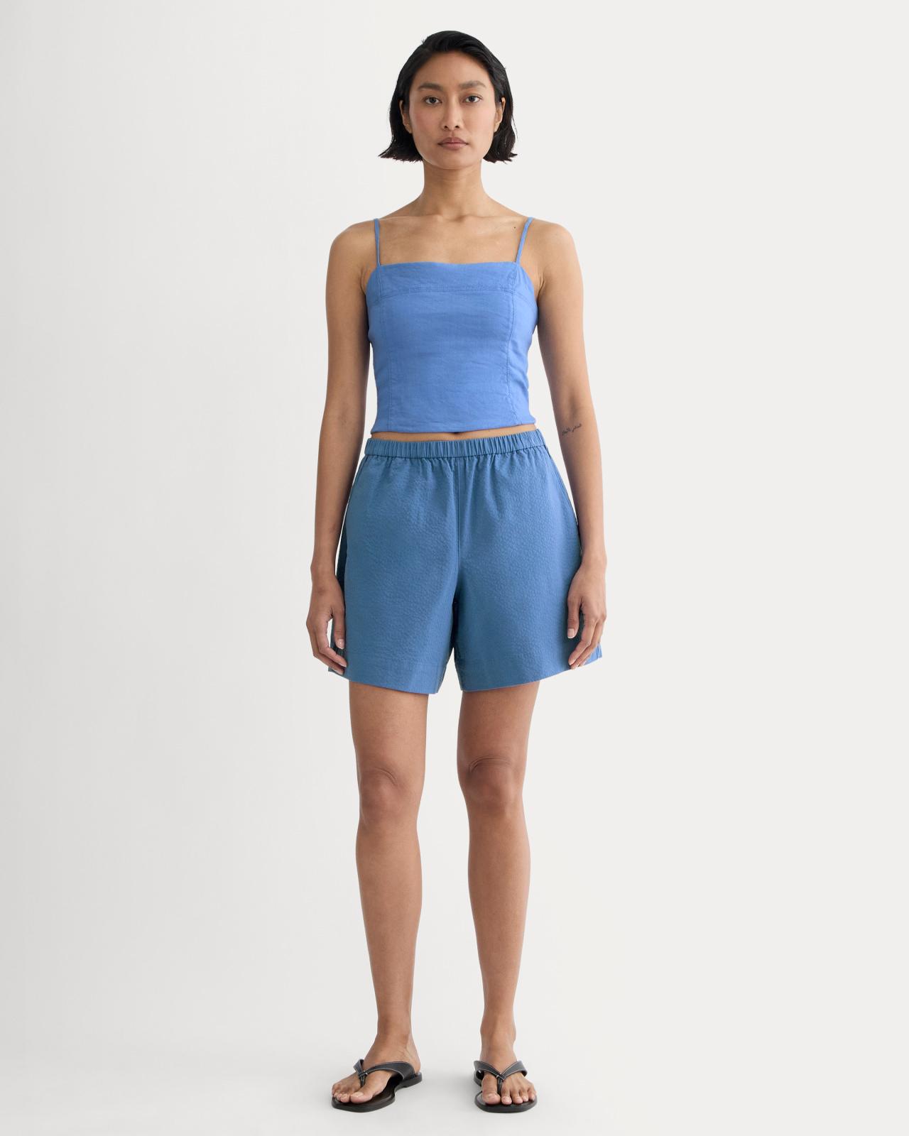 Womens Seersucker Pull-On Short by Everlane Product Image