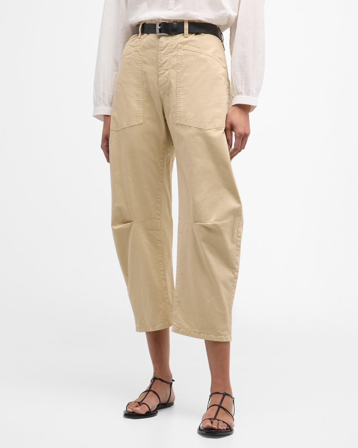Womens Shon Cotton Twill Pants Size 0 Product Image