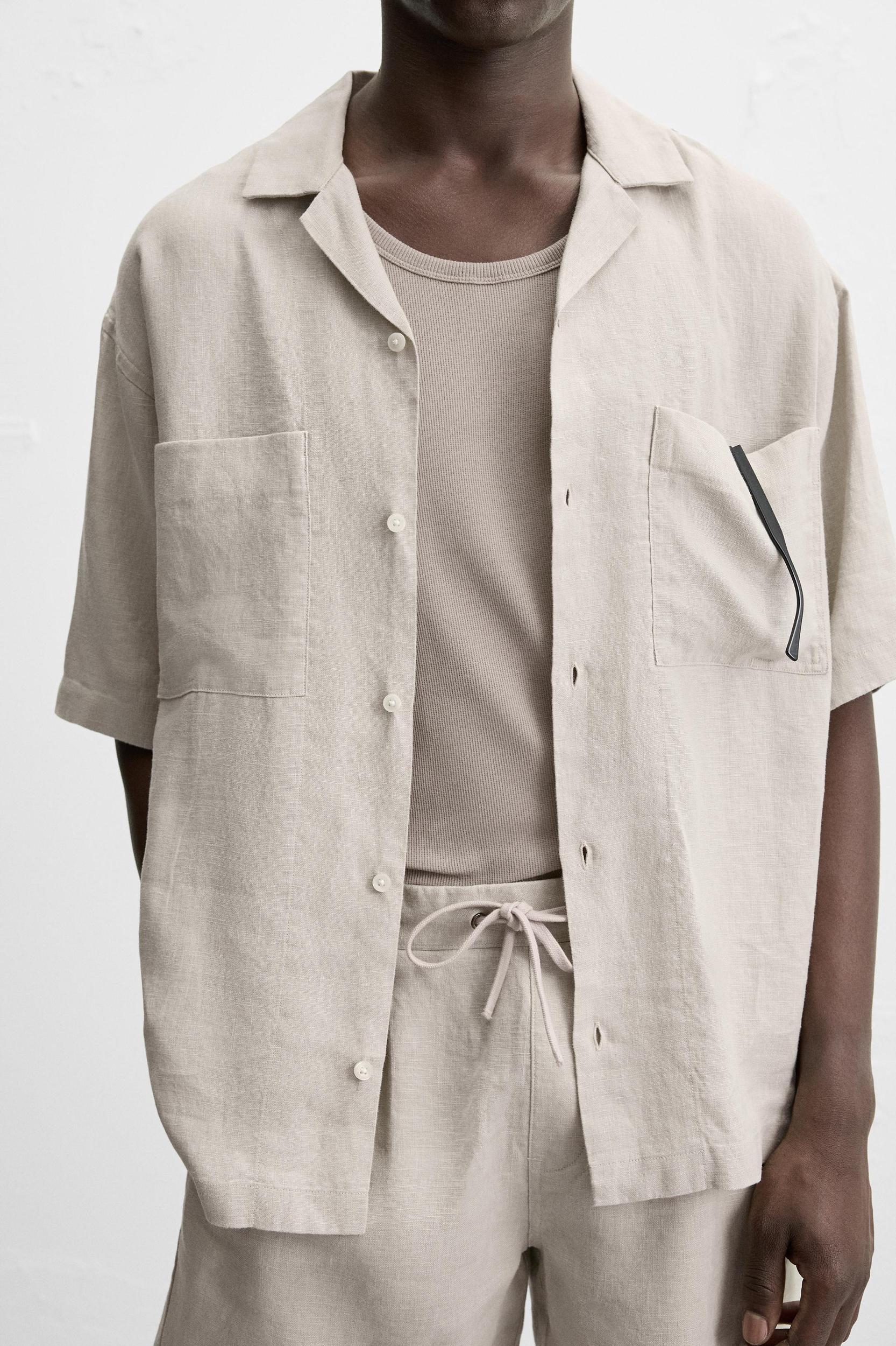 100% LINEN SHIRT Product Image