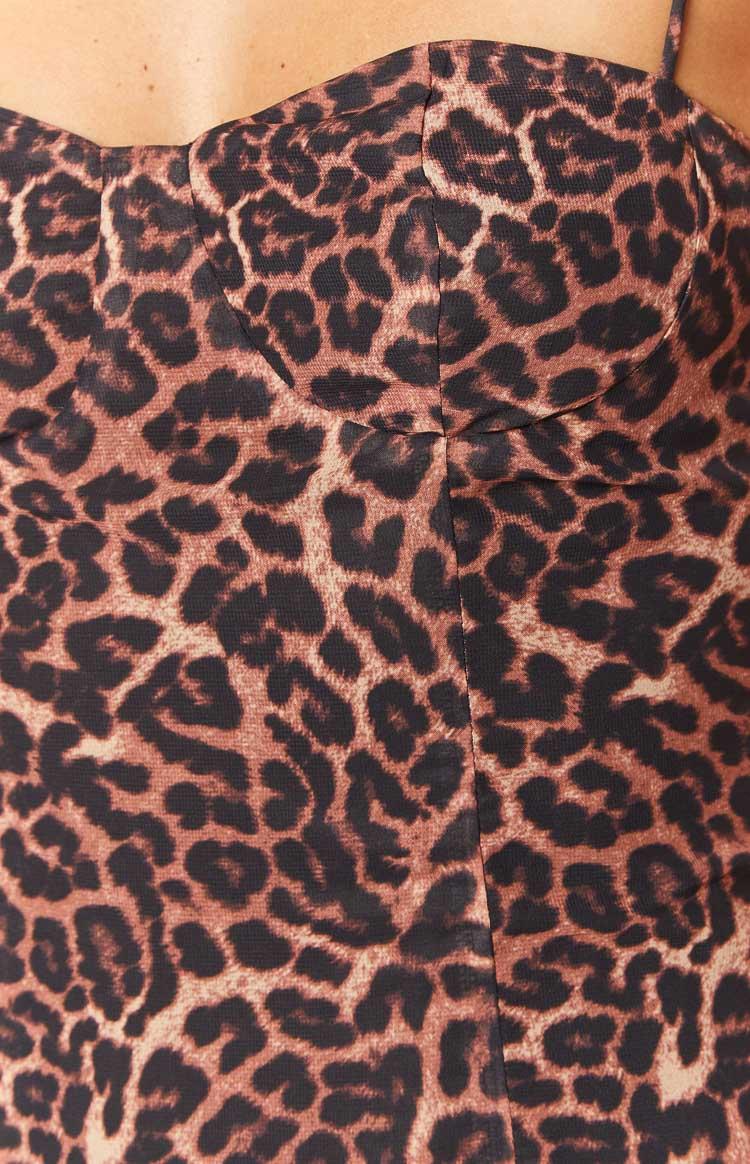 Penny Lane Leopard Print Mini Dress Girls Product Image