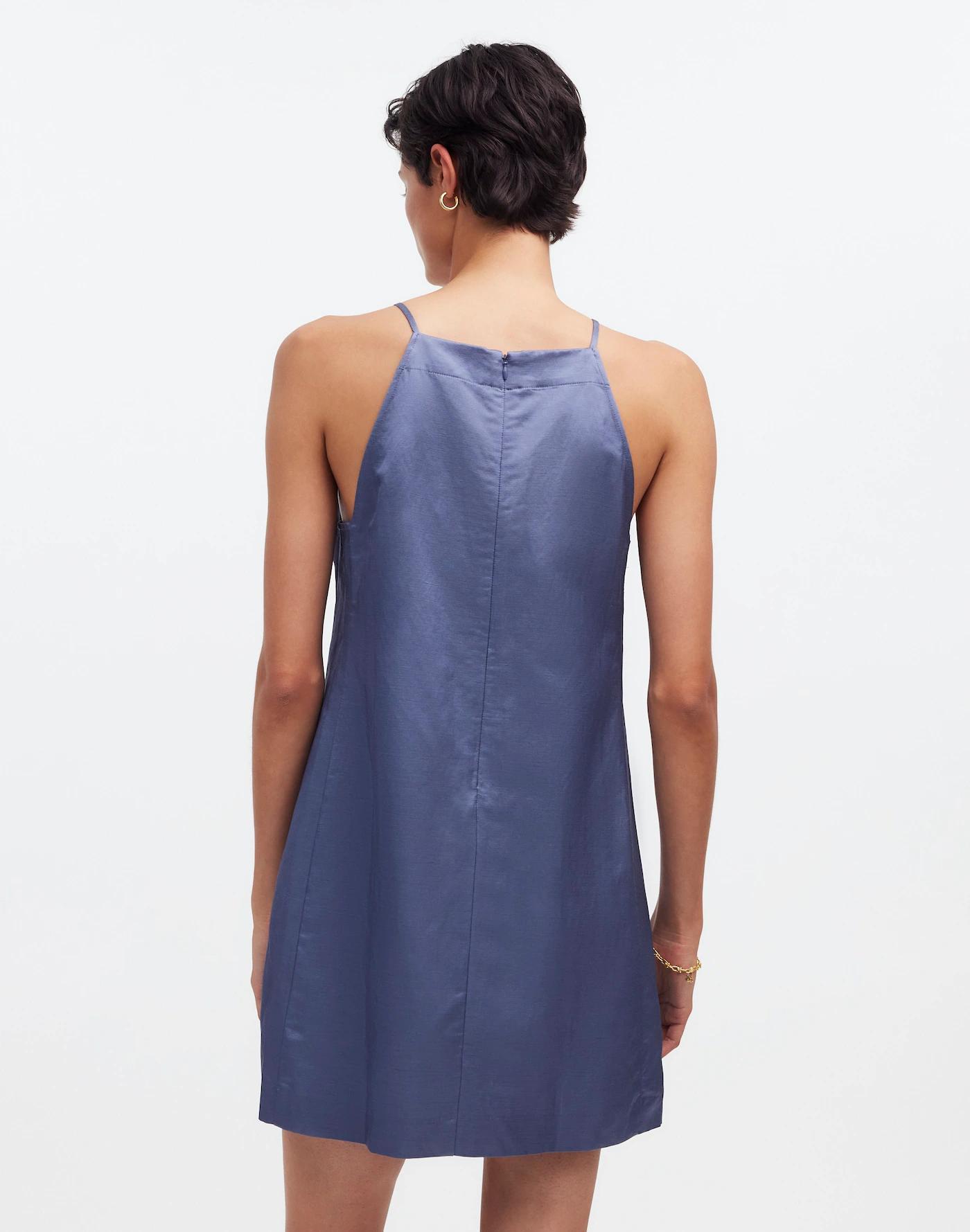 High-Neck Mini Dress Product Image