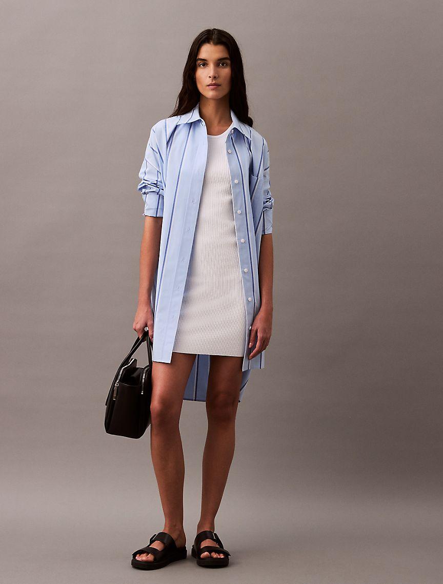 Ribbed Sleeveless Mini Dress Product Image