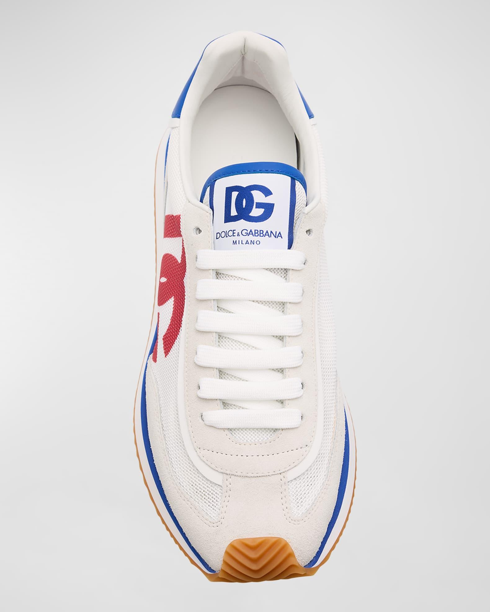 Men's Mixed-Material DG Cushion Sneakers Product Image